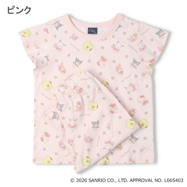 🆕【⭐訂購⭐】🇯🇵  日本直送🌀#Sanrio 短袖家居服套裝［2款選］🌀[PLCA-0265] [260425]