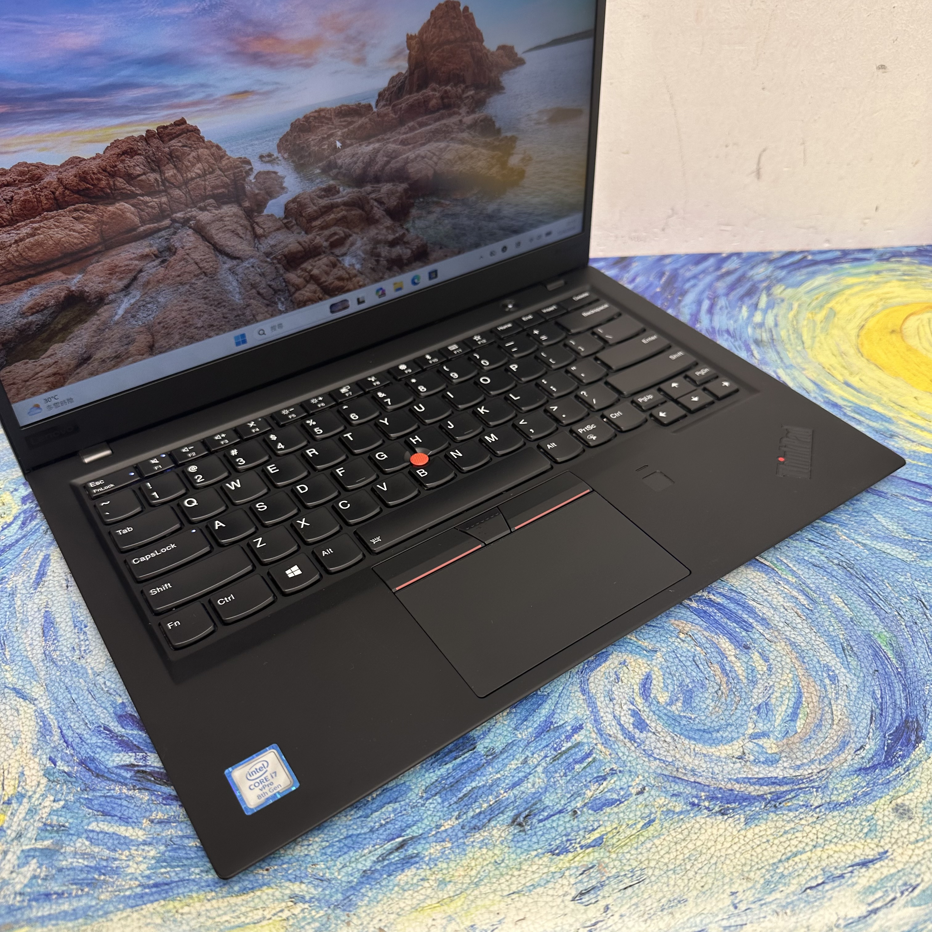(超輕薄耐用商務機🔥X1 Carbon 8代）Lenovo Ultrabook ThinkPad i7-8650U/ i7/16GB Ram/512GB SSD/1080p /指紋解鎖/touch mon/gen6/X1C/X1 C/X 1 C/ Gaming Laptop /Notebook