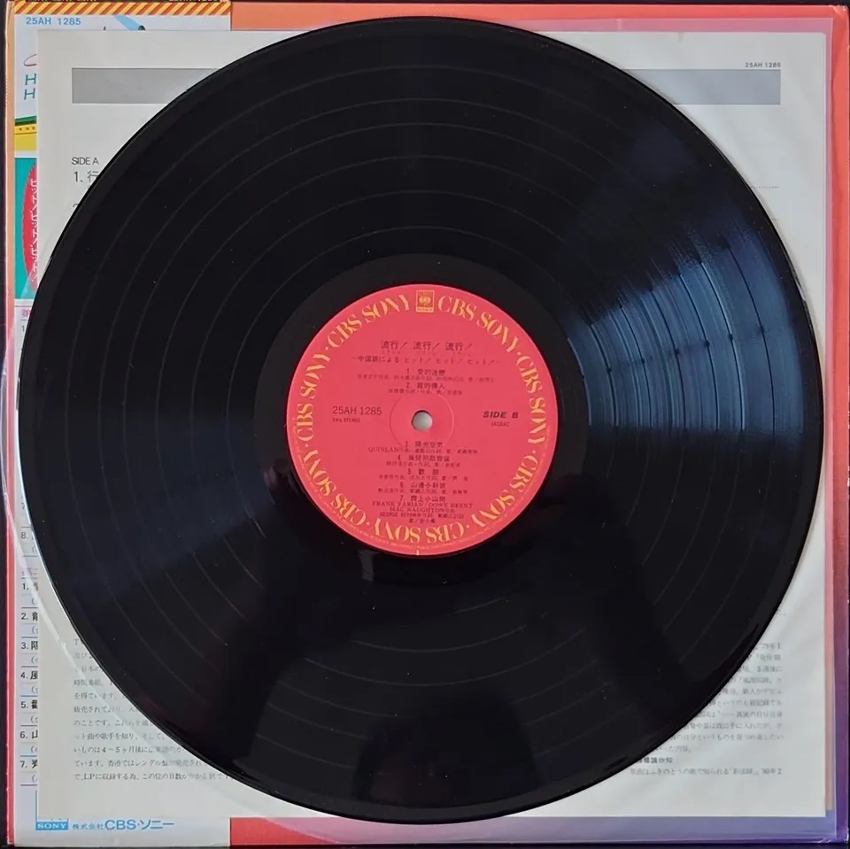 (極貴重) CBS新力羣星 < 日版 - CBS新力羣星盡精英 > 1980 LP黑膠唱片
