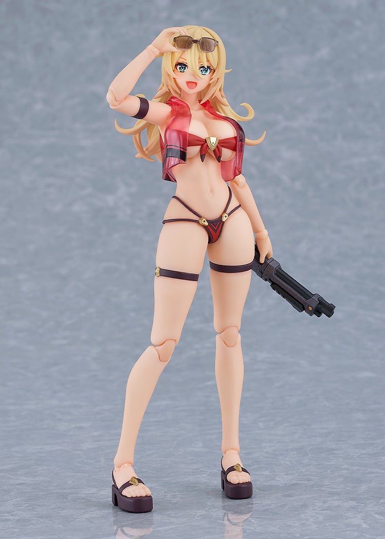 (預訂訂金 $200 / $300) (總價 $465 / $598) Max Factory figma 701 BUNNY SUIT PLANNING Veronica Sweetheart: Swimsuit Ver. 維羅妮卡·甜心 泳裝Ver. (行版普通版 / 日版特典版)