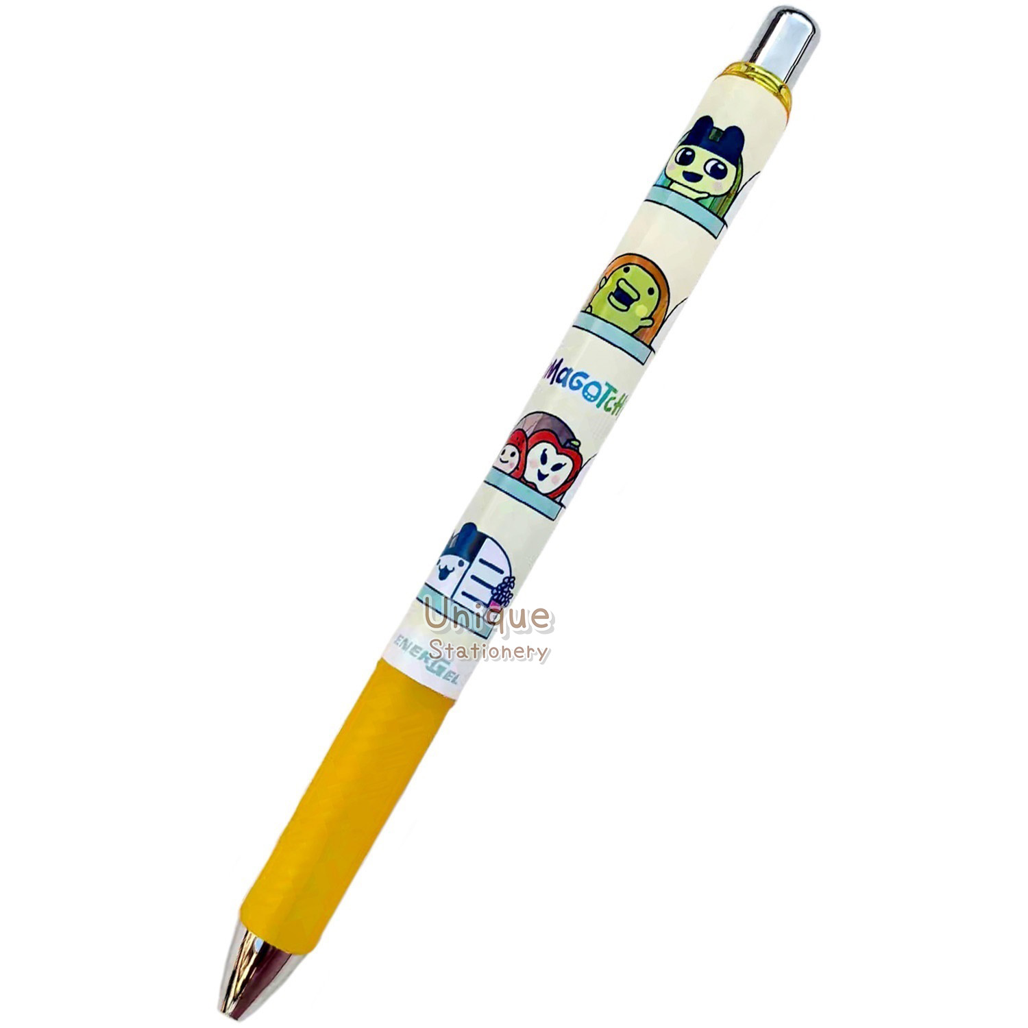 現貨｜TAMAGOTCHI 他媽哥池 日本製 Pentel EnerGel 0.5mm 黑色 啫喱筆 (232787)