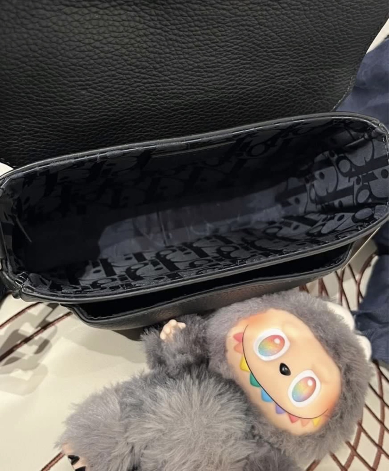 Dior Gallop mini Shoulder Bag Grained calfskin 100%Authentic, 98%New ✅Dust bag ✅Box