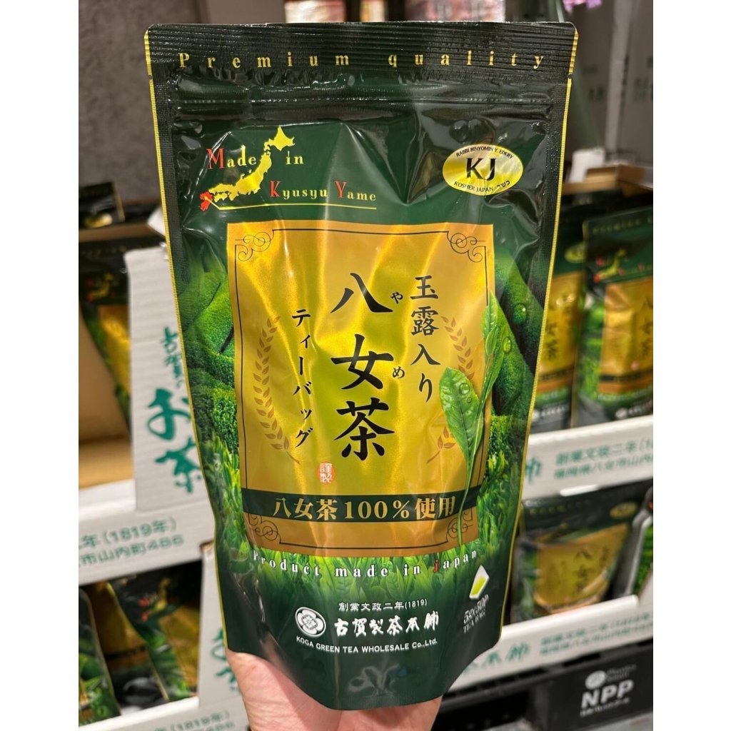 快閃 日本製九州名物玉露八女茶50包裝