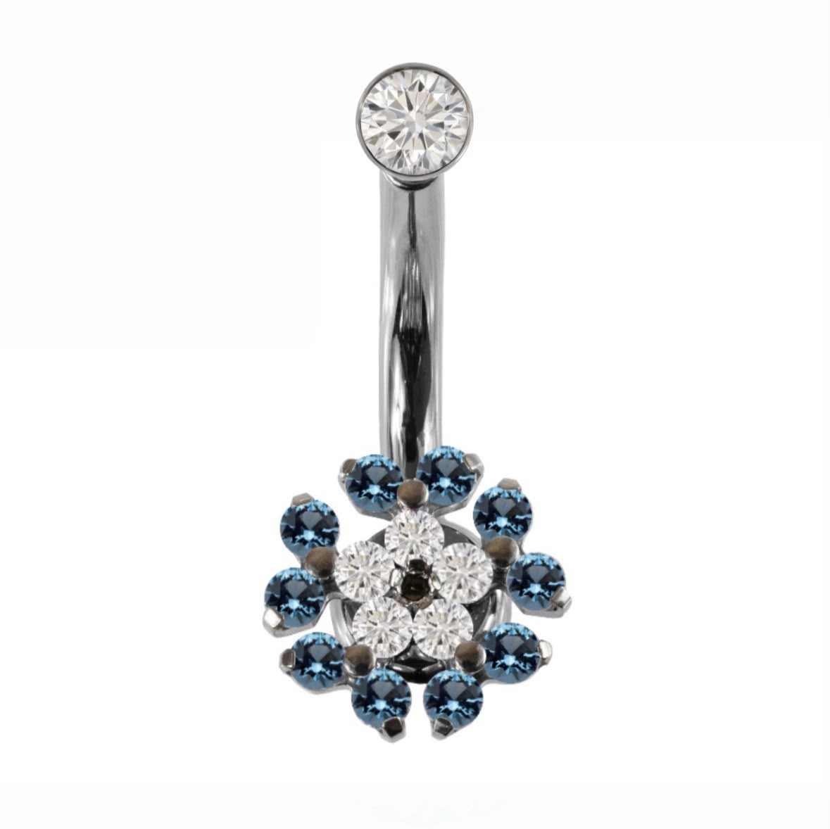INTERCHANGEABLE NAVEL CURVE W/ PEONY
