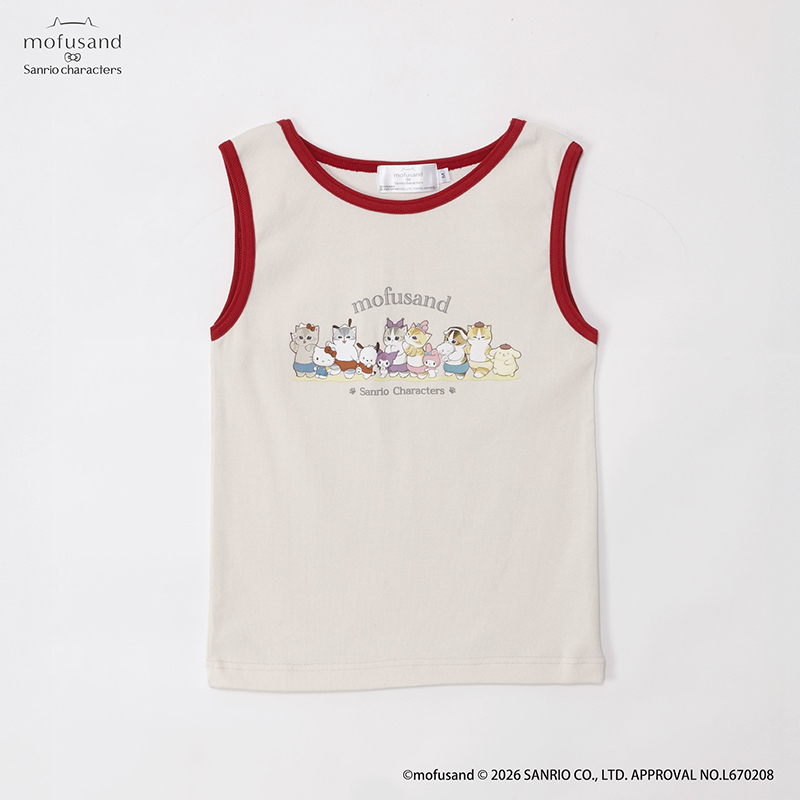 🎀【預訂】Sanrio x Mofusand 背心 R