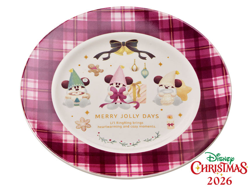 【預訂】TDR Merry Lil RingRing - 甜品碟