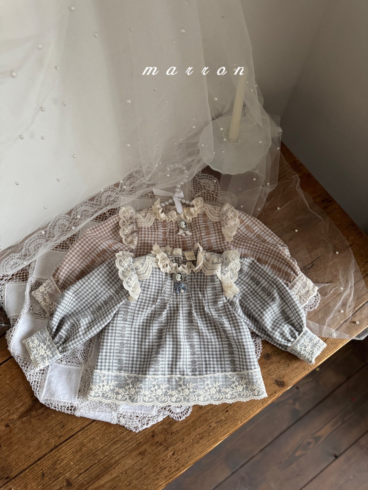 🇰🇷Marron blouse
