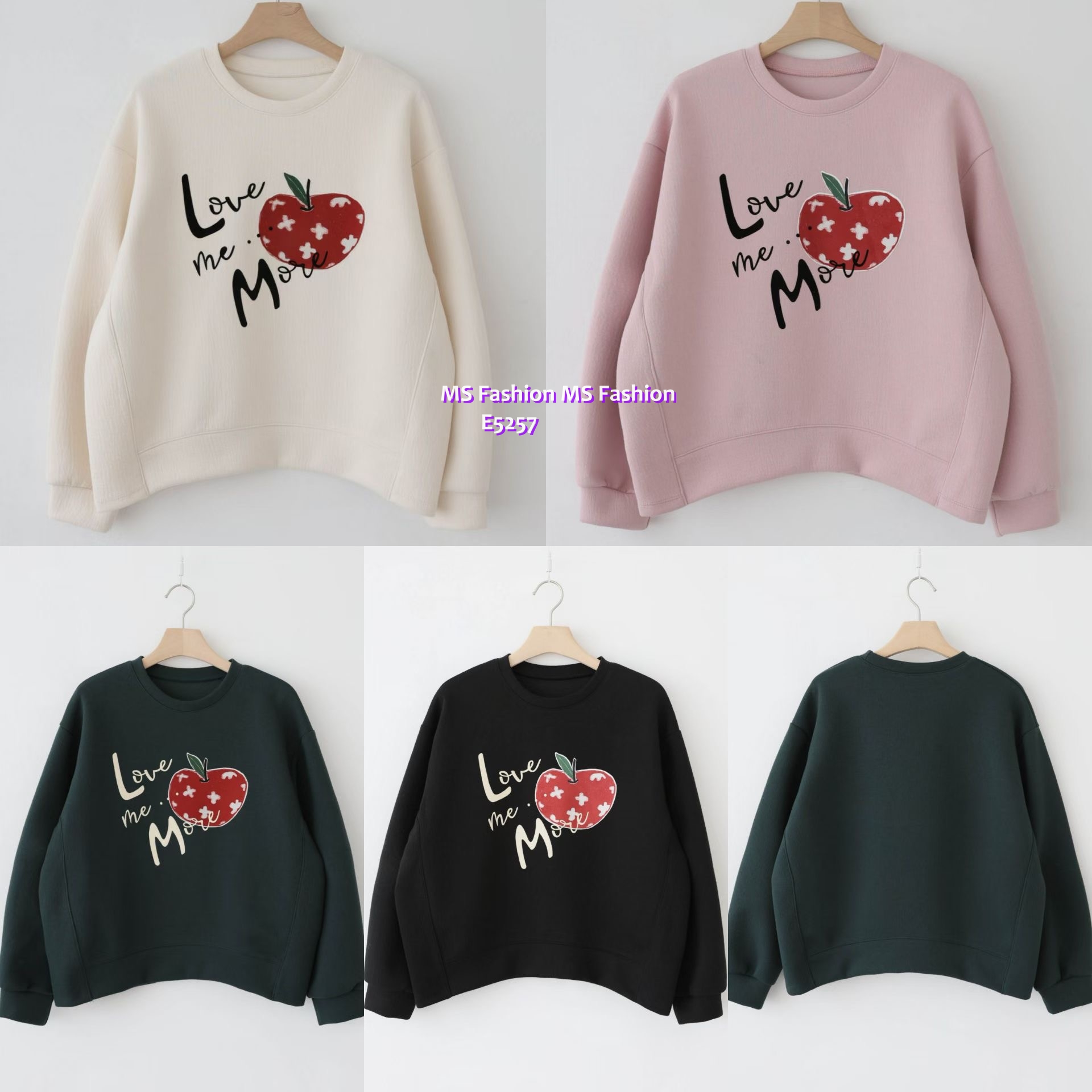 E5257 靚色靚print top