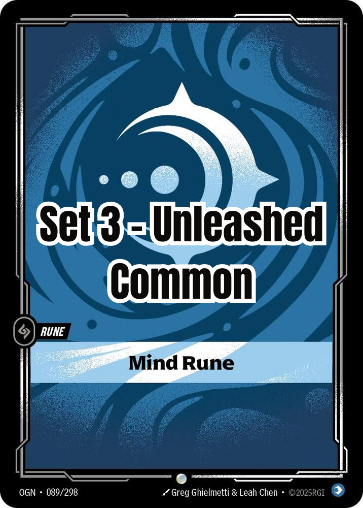 Unleashed - Commen - Mind Rune (Set 3)