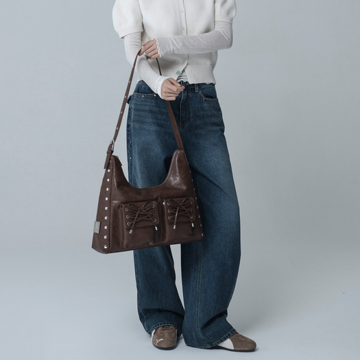 [MARS EN AVRIL] CORSET RIBBON HOBO BAG (2種)