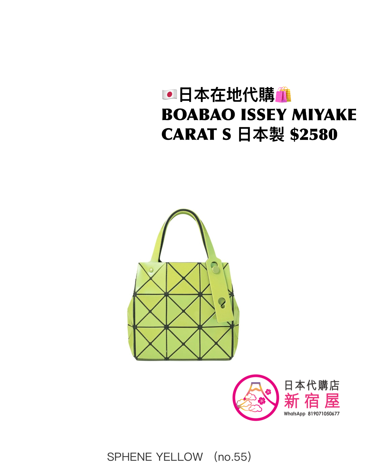 BAOBAO ISSEY MIYAKE CARAT S