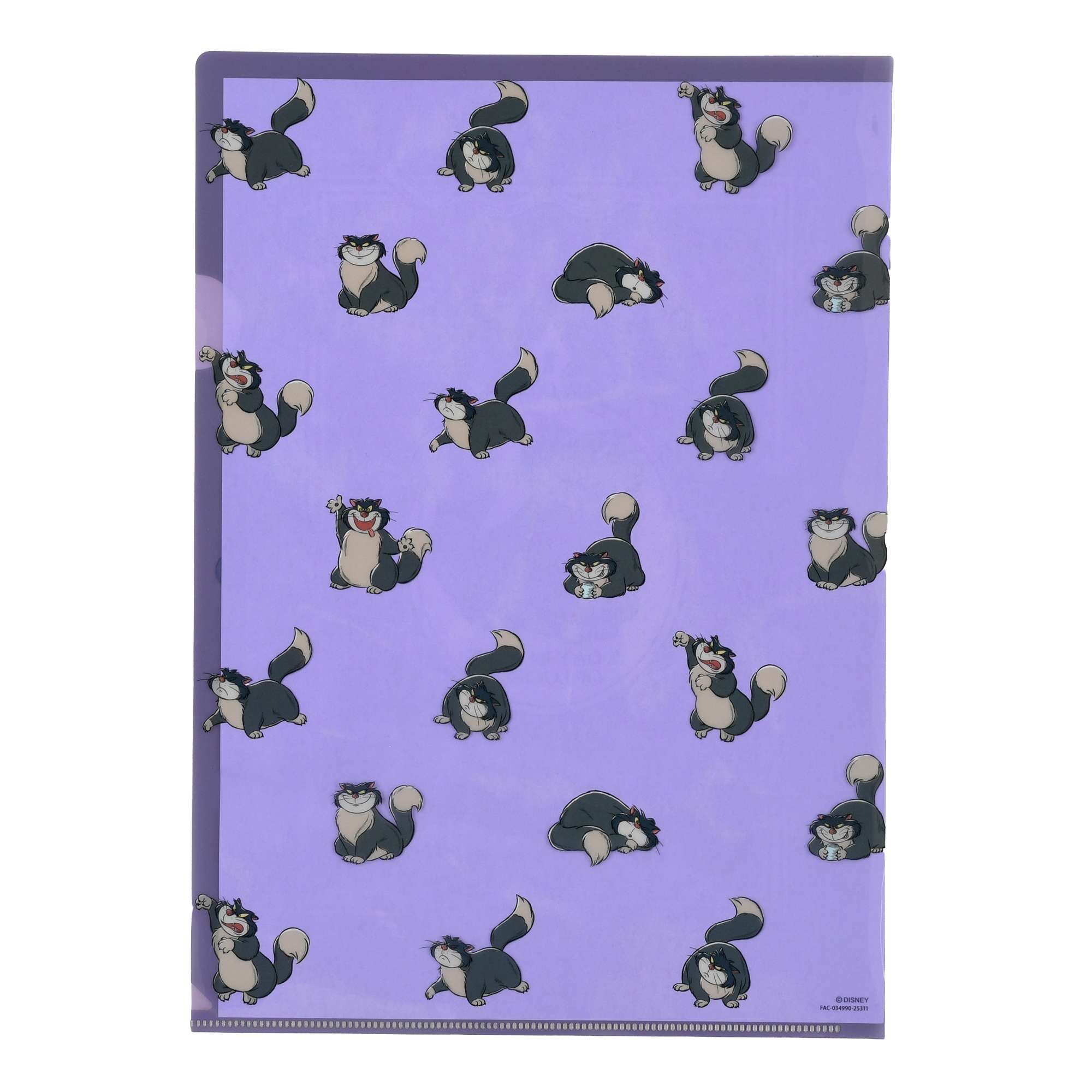 🎀【預訂】Disney Cat Day Lucifer & Figaro A4 File set