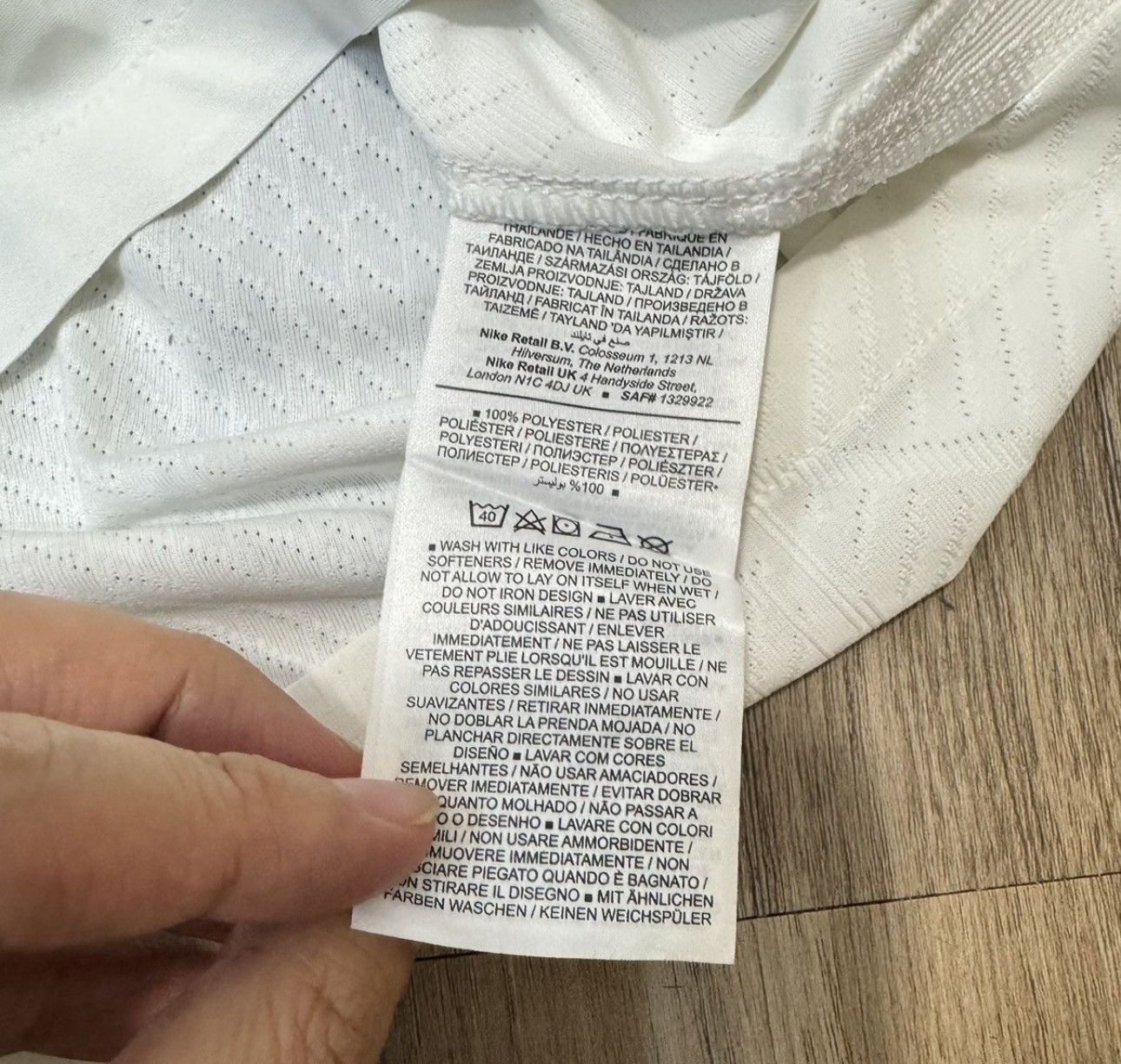 Greece 24/25 player issue home shirt #11 Bakasetas (Bnwt)