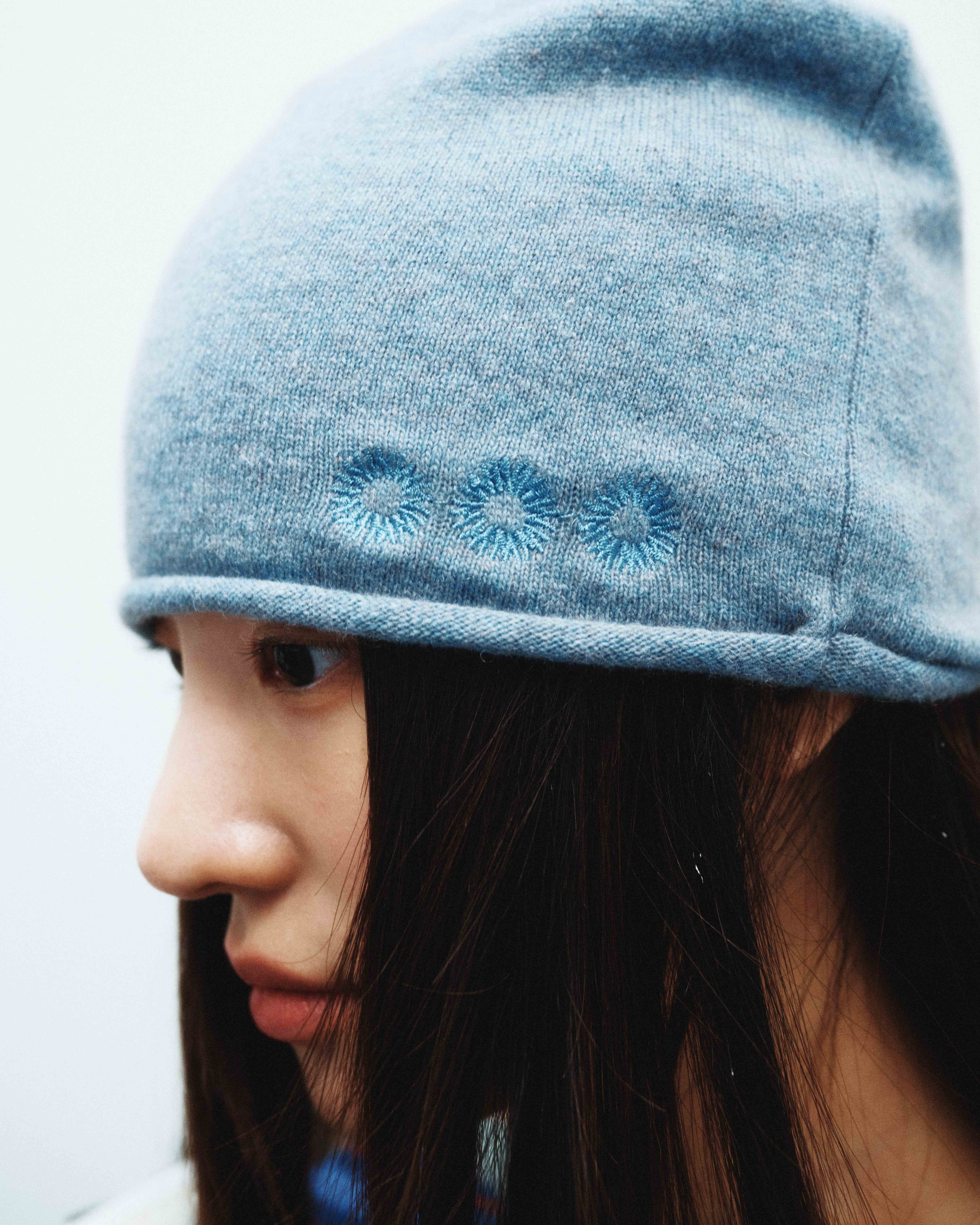 999 HUMANITY - OVERFIT ROLLED BEANIE (5COLOR)