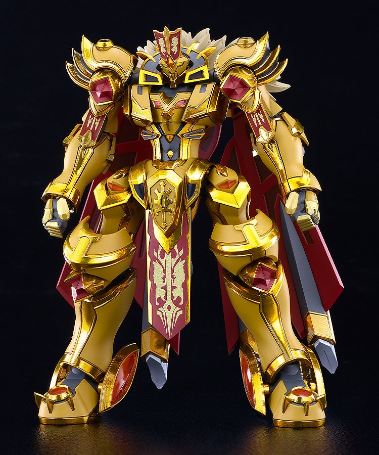 (預訂訂金 $200) (總價 $560) GSC MODEROID 騎士 & 魔法 戈德力歐 ROYAL METALLIC Ver. 模型 (行版) Goldleo
