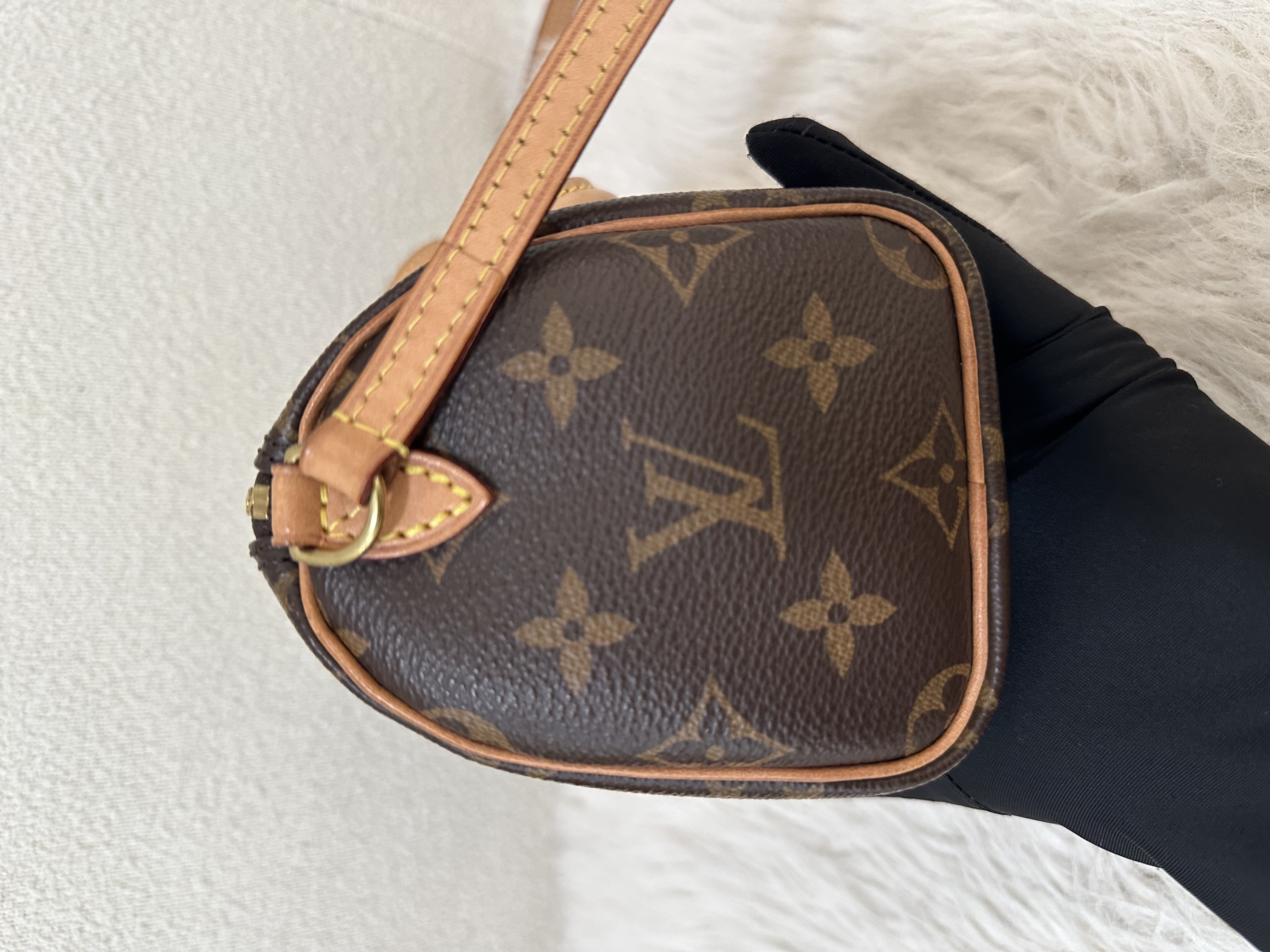 Pre-owned Louis Vuitton Nano Speedy /26NY12
