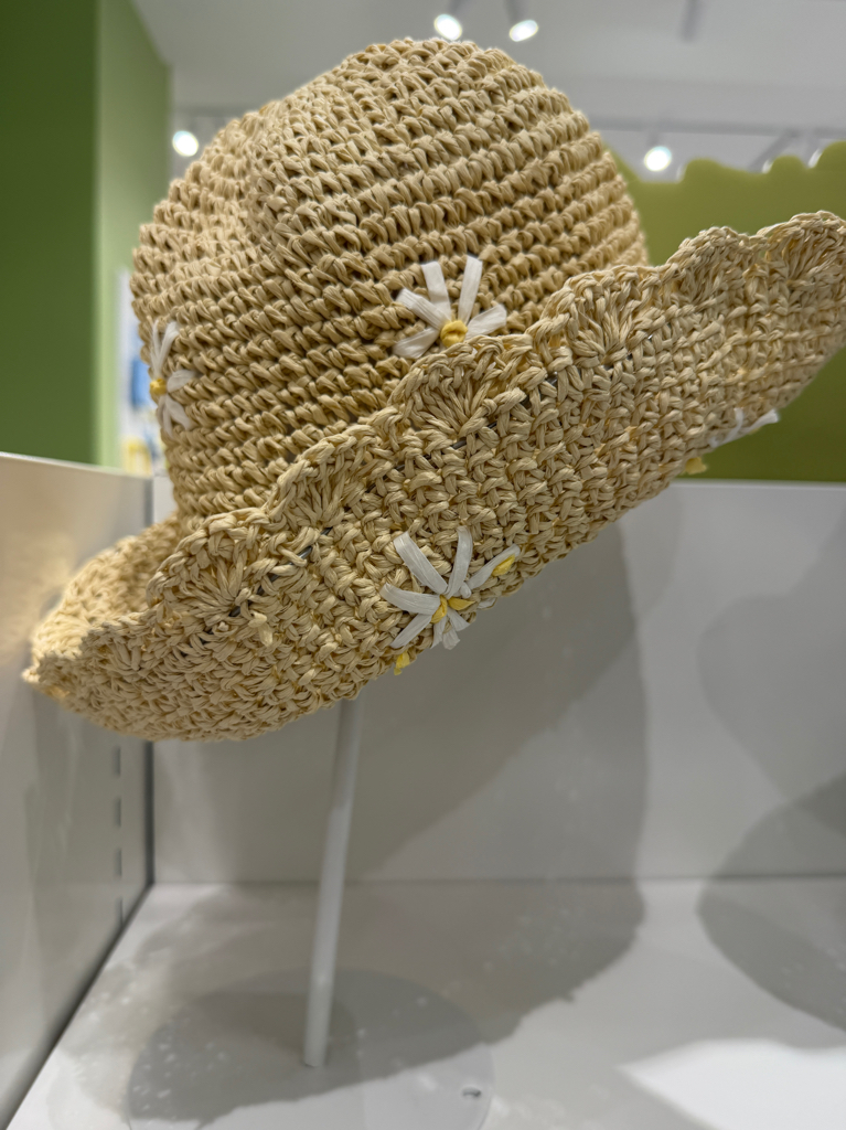 Colorful Mixed Yarn Straw Hat