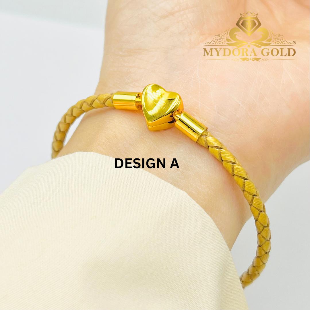 MYDORA Imperial Leather Rope Bracelet