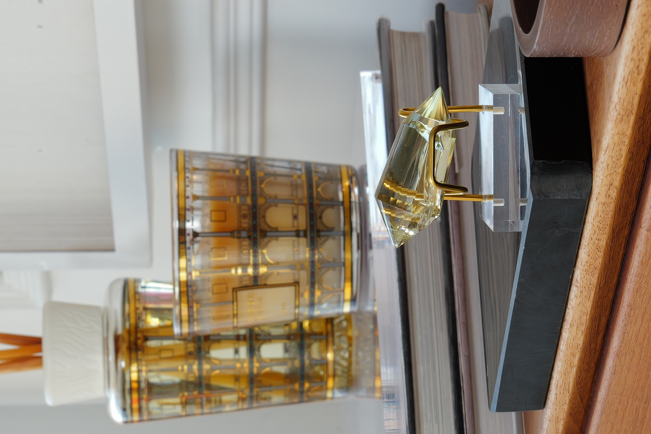  ༒6.2cm 黃晶沃格爾雙尖༒ VC.1155CF6GA5-RB15*5NF