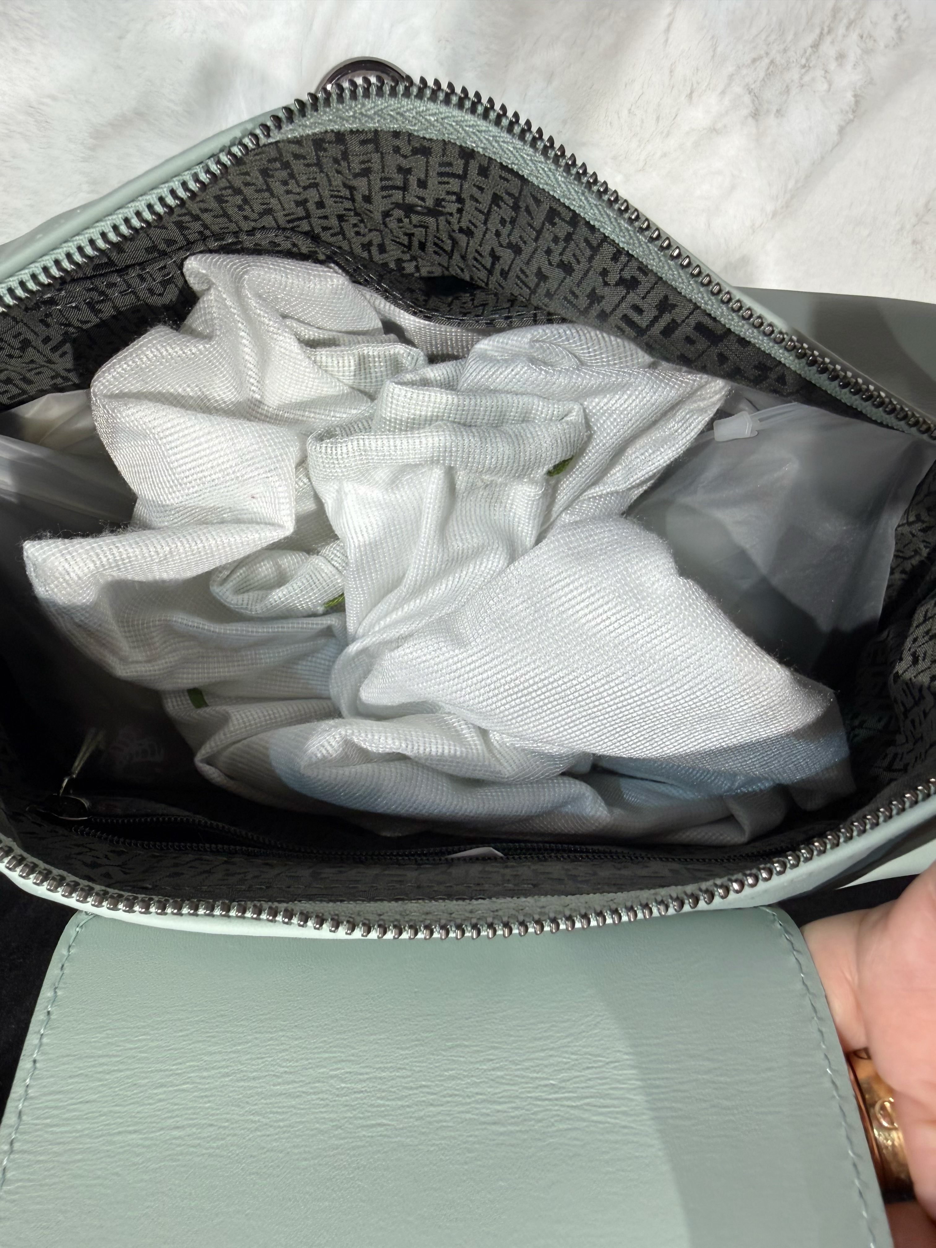 Longchamp xtra hobo Vervain