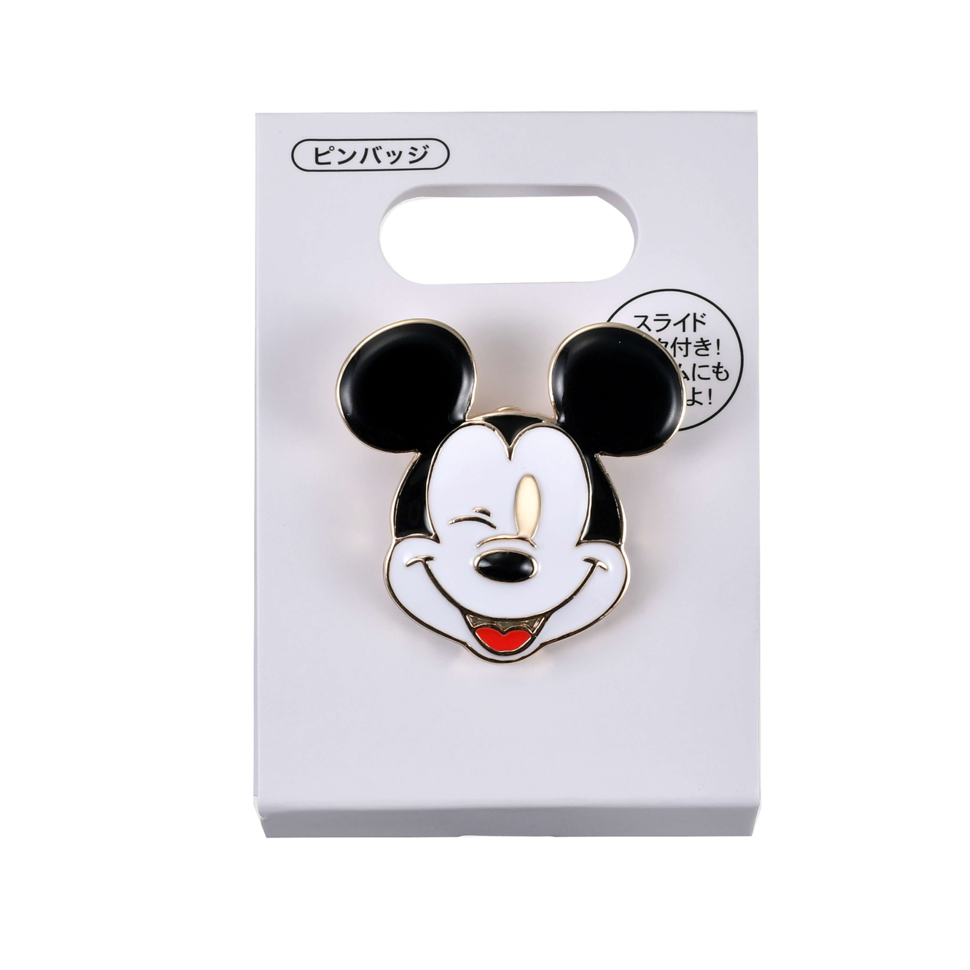 🌸 【預訂】Mickey Face Pins - Disney Store 6/10新品