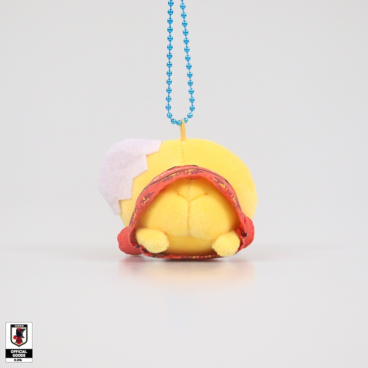 🌸 【預訂】Gudetama 公仔掛飾(趴) - Sanrio x Japan National Football Team Ver. 2026