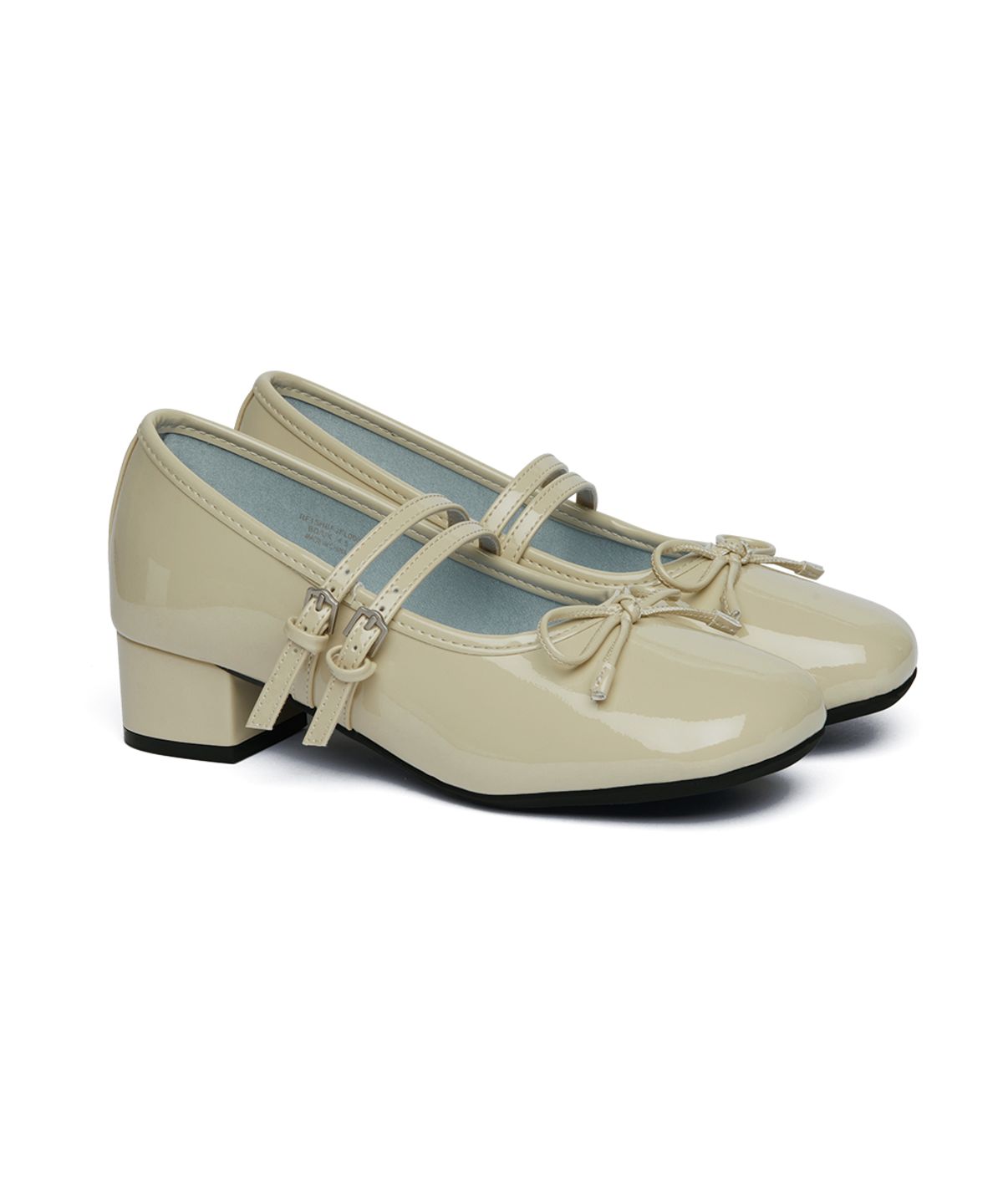 🇰🇷訂購｜Rockfish 26SS｜SQUARE TOE TWO STRAP MARYJANES (4cm)