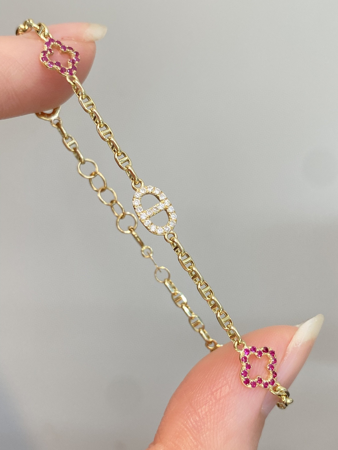 18K Diamond Bracelet 