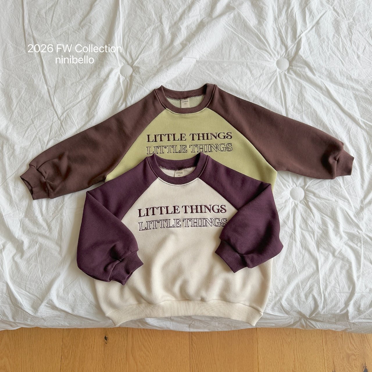Ninibello | Little Raglan Sweatshirt 