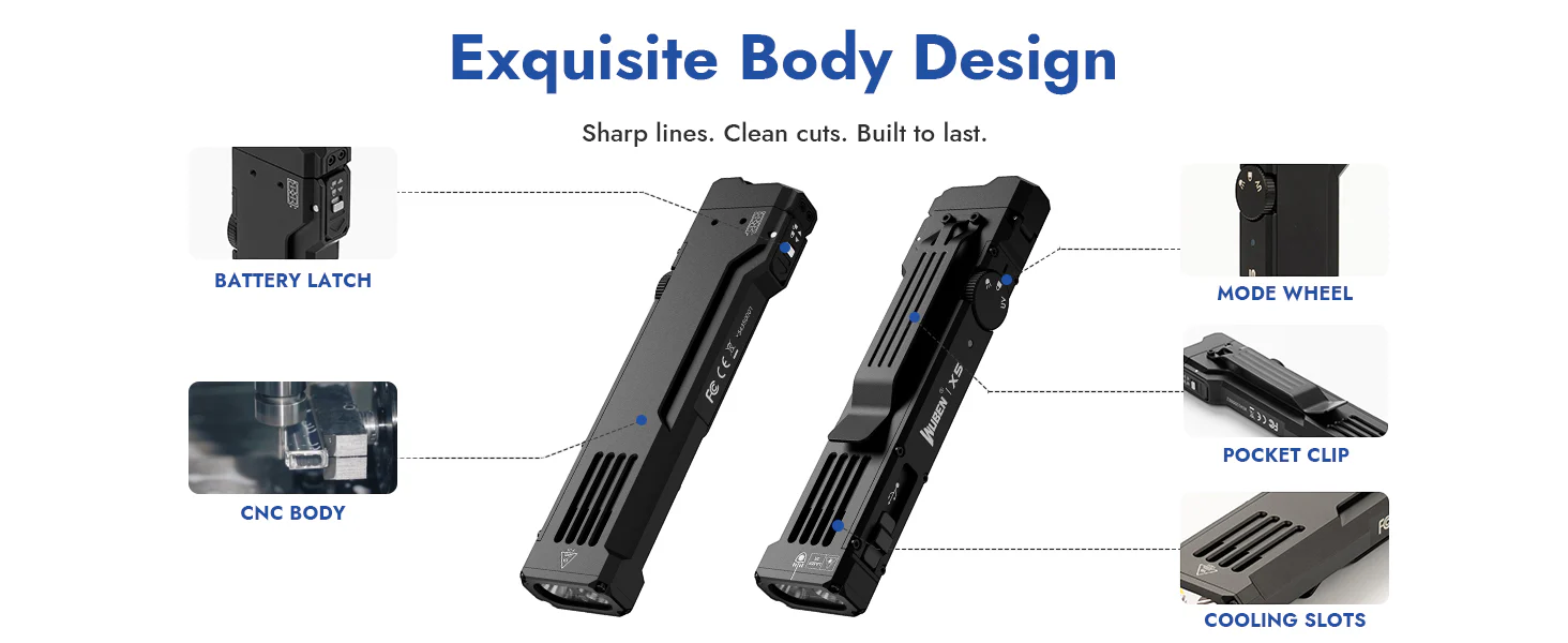 Wuben X5 EDC手電筒