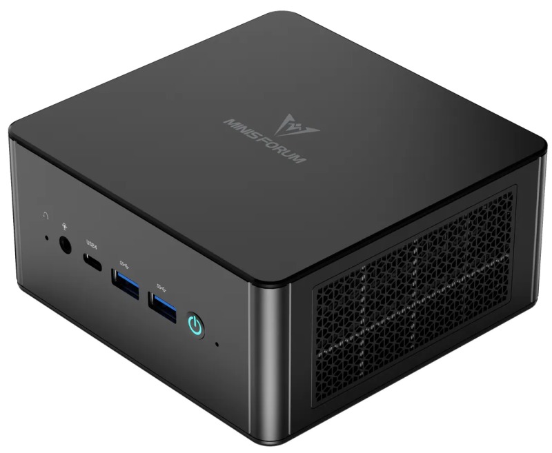 MINISFORUM EliteMini UM880 Pro Mini-PC (2025) (R7-8845HS, 64GB+1TB SSD, Win11Pro)