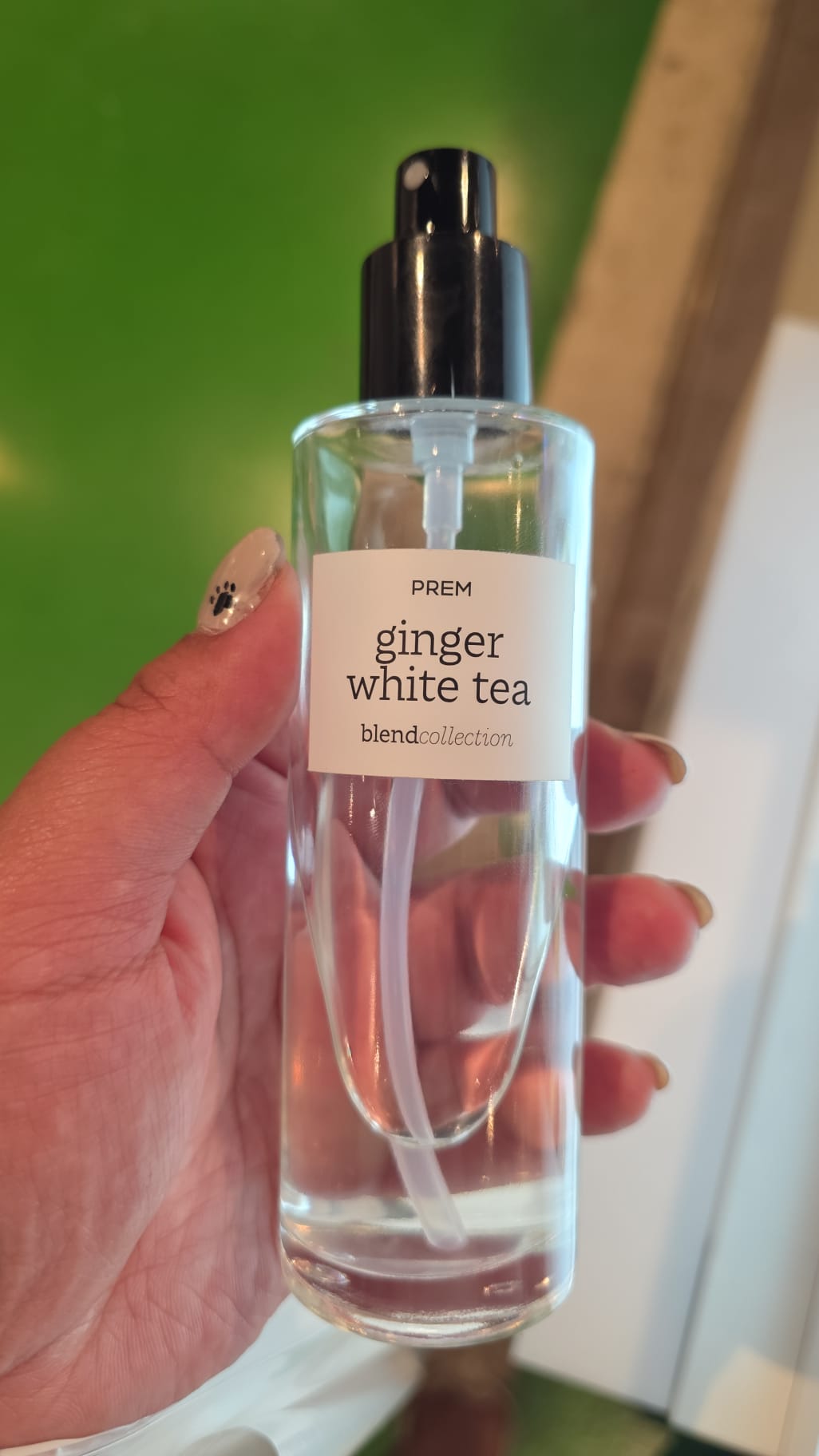 ginger white tea 100ml eau fe perfum