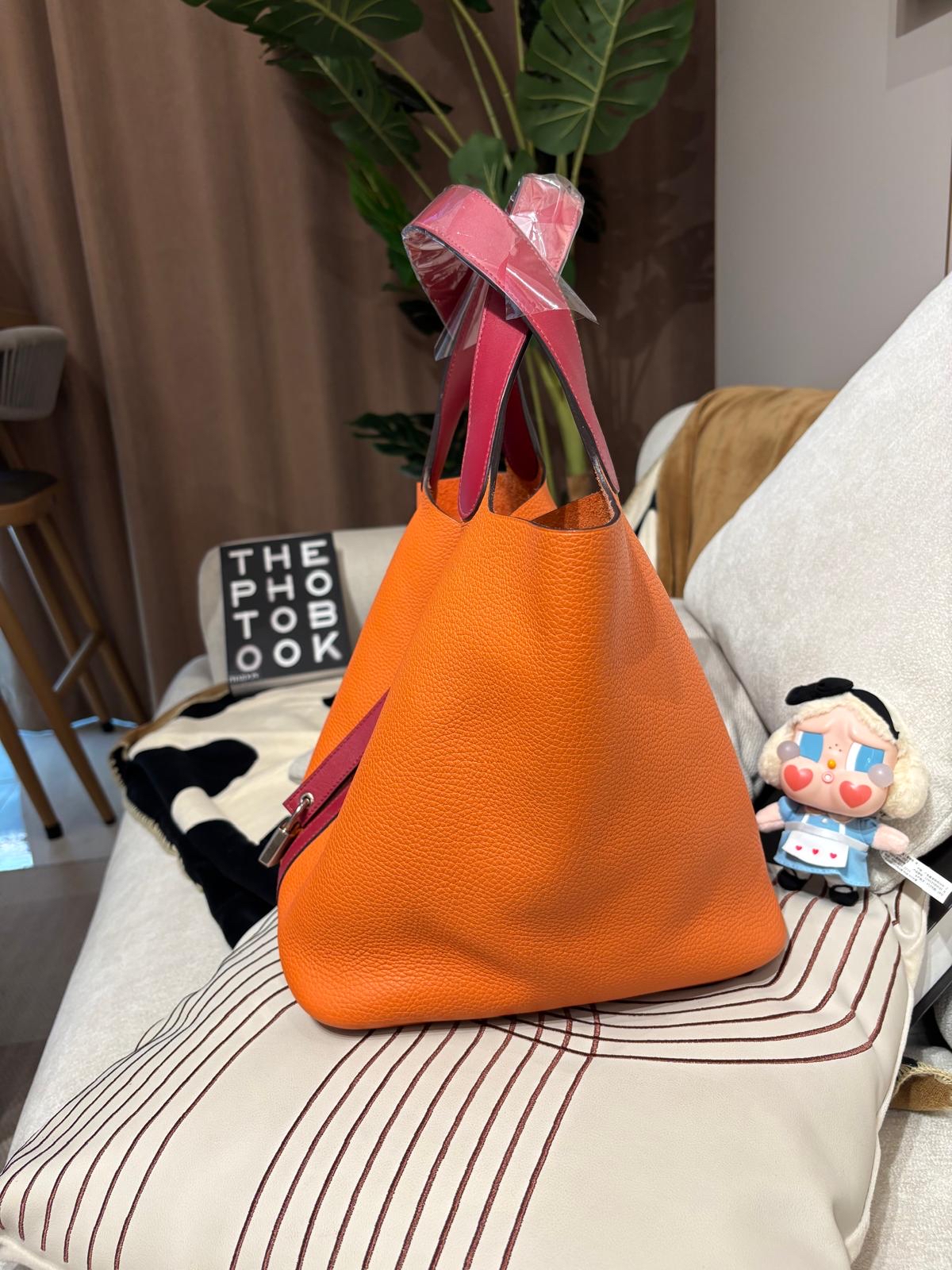 Hermes Picotin 26, STAMP X 100%Authentic,95%new ✅key lock✅dust bag