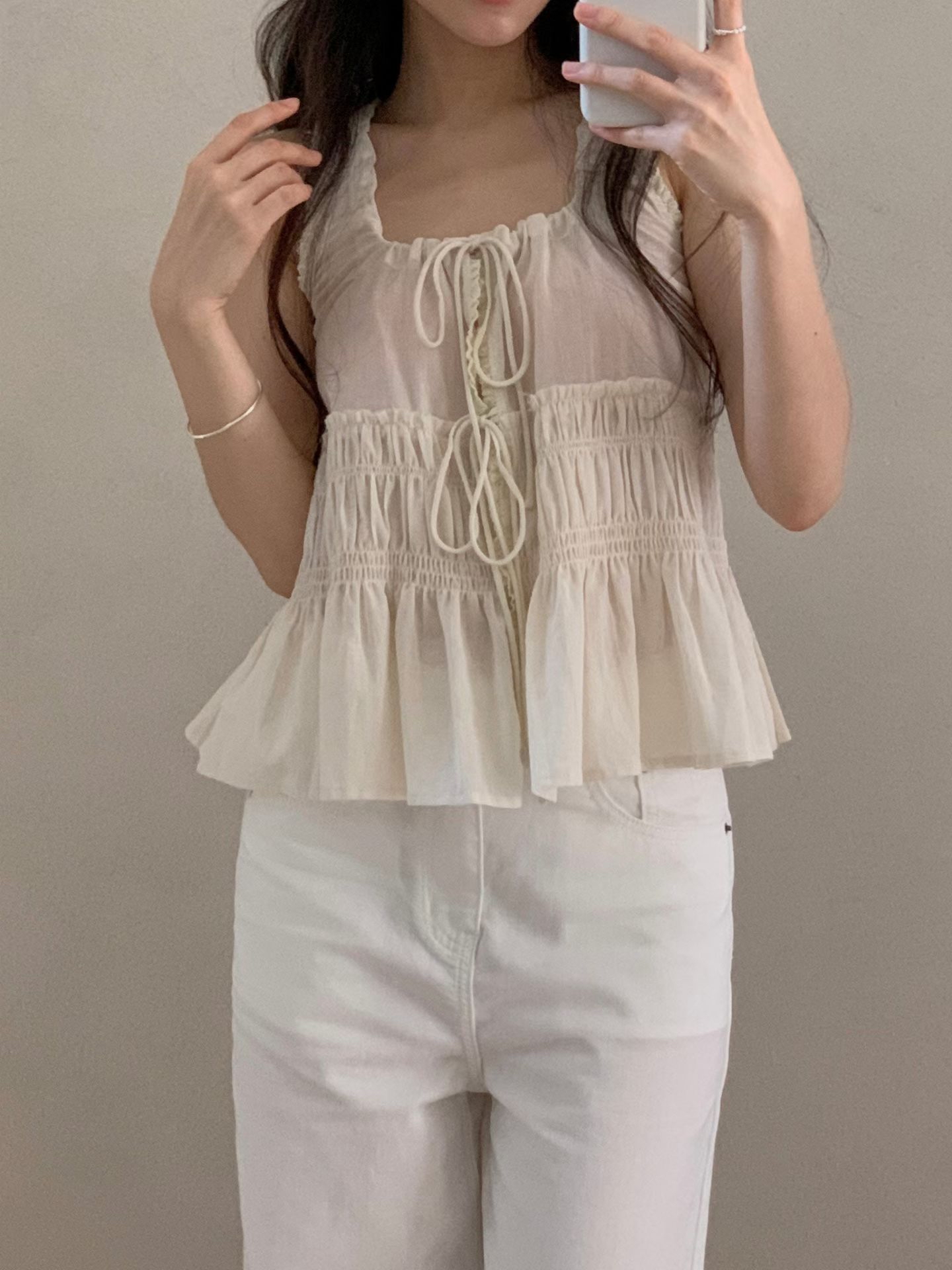 摺摺details vest 