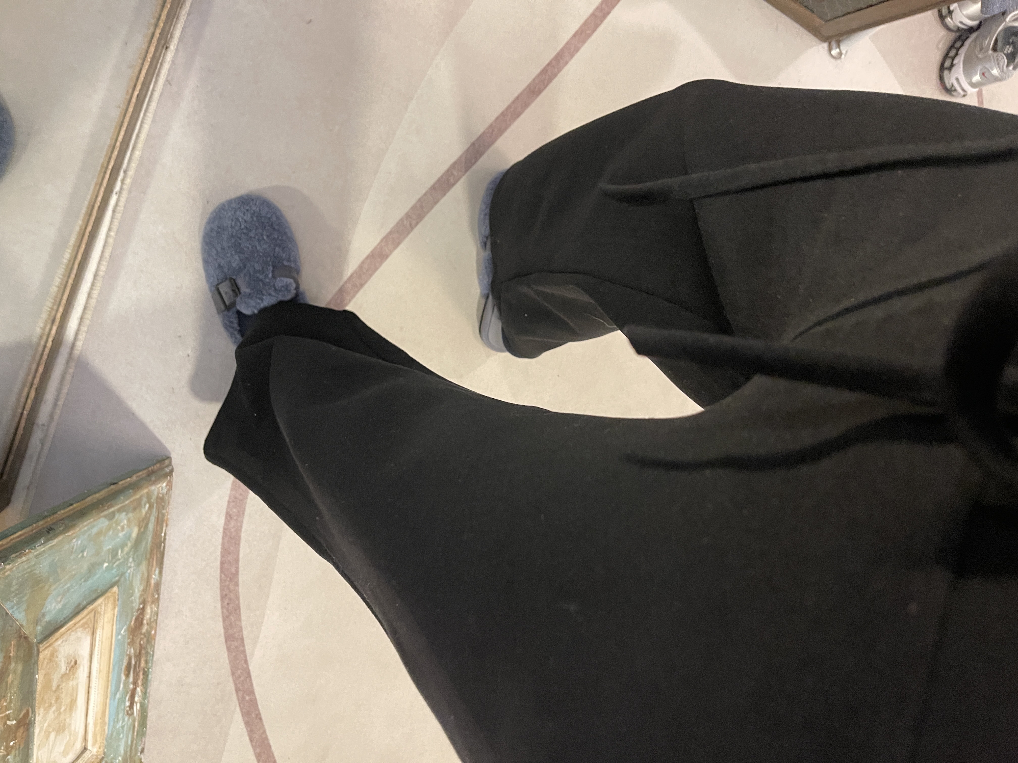 Lace waist fall pants