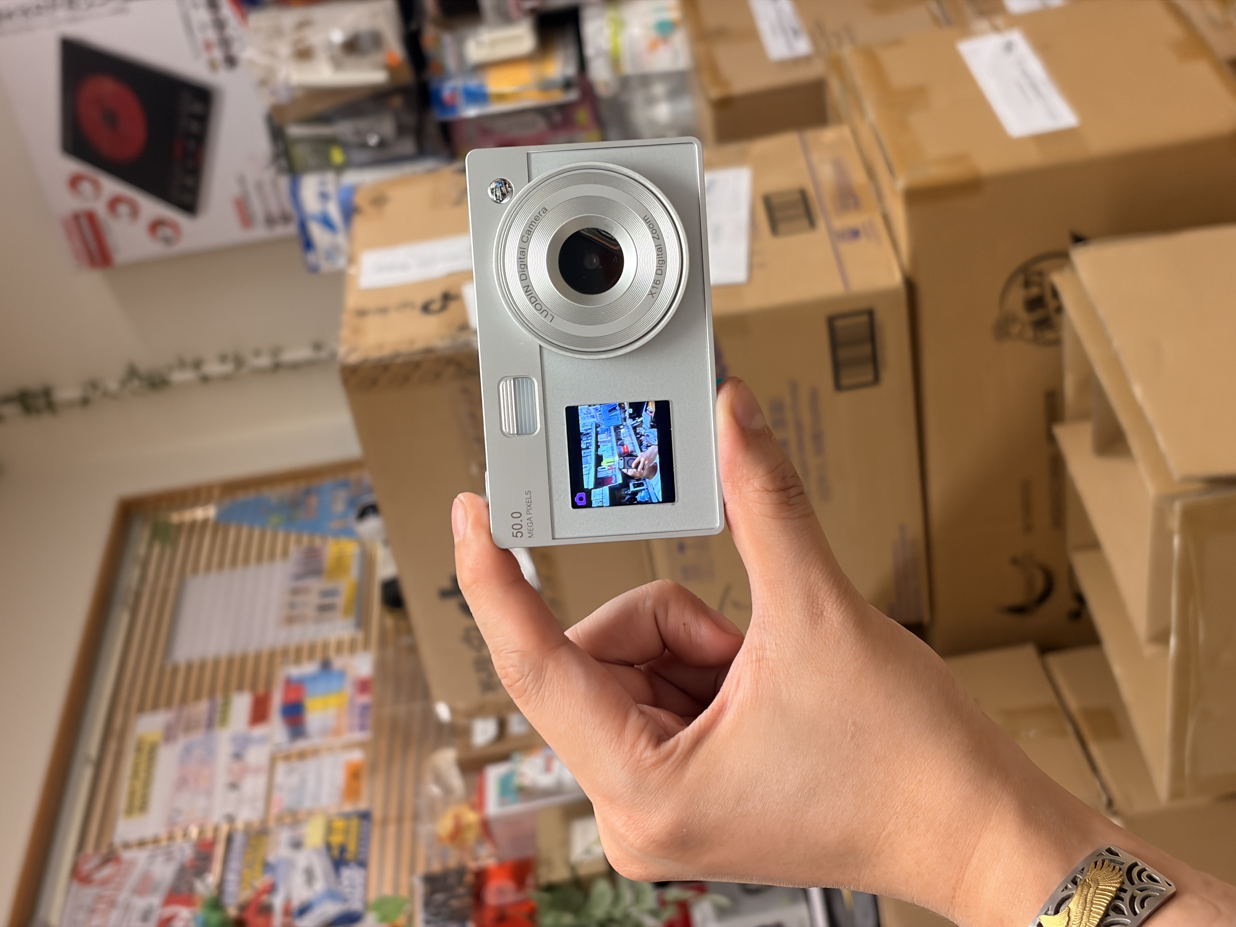 Luodin Selfie Retro Dual Digital Camera 復古雙螢幕CCD相機
