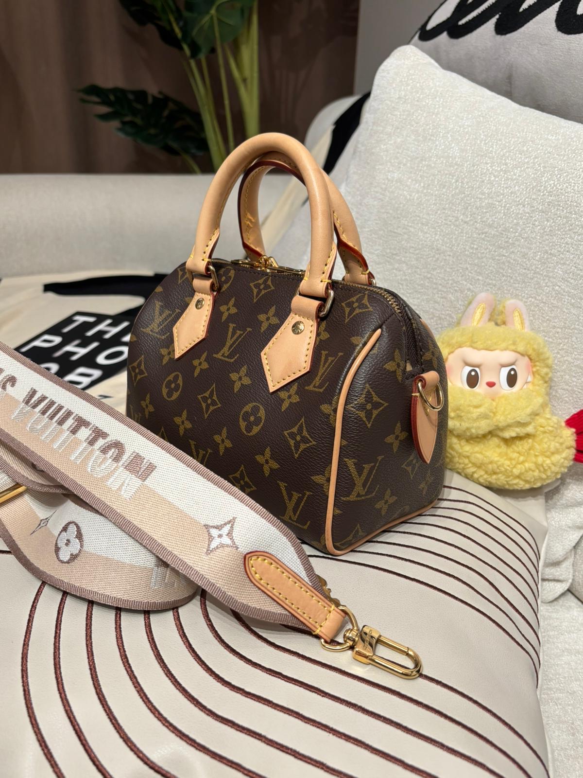 LV Speedy 20 monogram ,100%Authentic, 95%New ✅Key Lock✅Dust bag