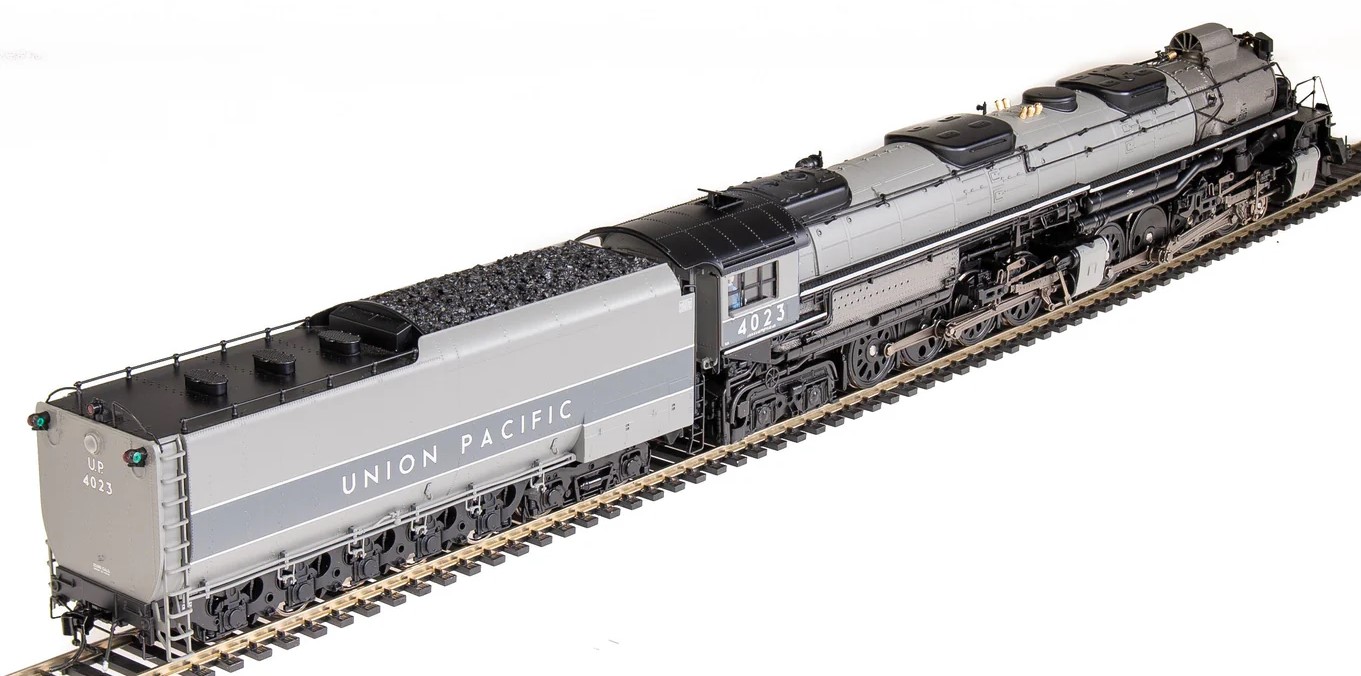 HO 1:87 BROADWAY LIMITED Bigboy Grey #4021 TTG DCC Sound and Smoke