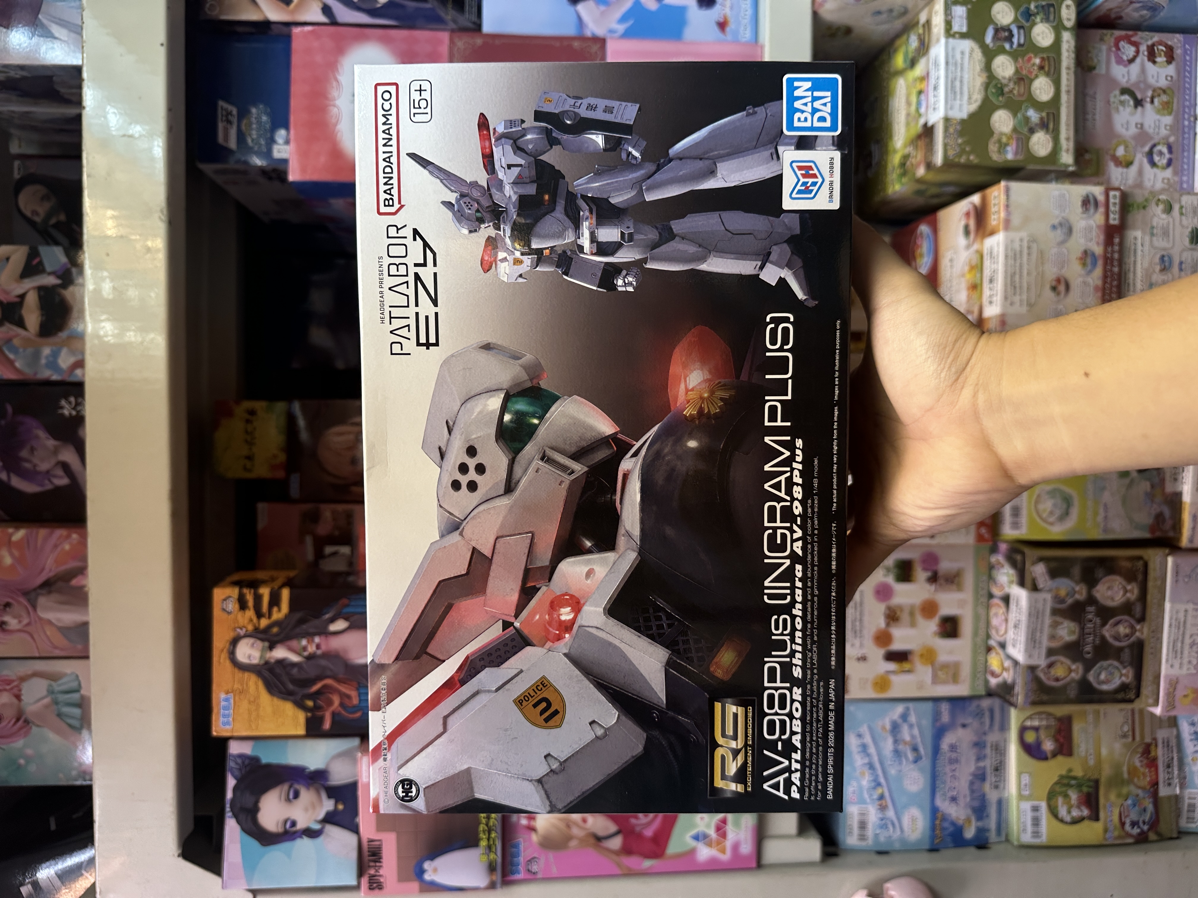 現貨 Bandai 模型 RG 機動警察 英格倫 plus
