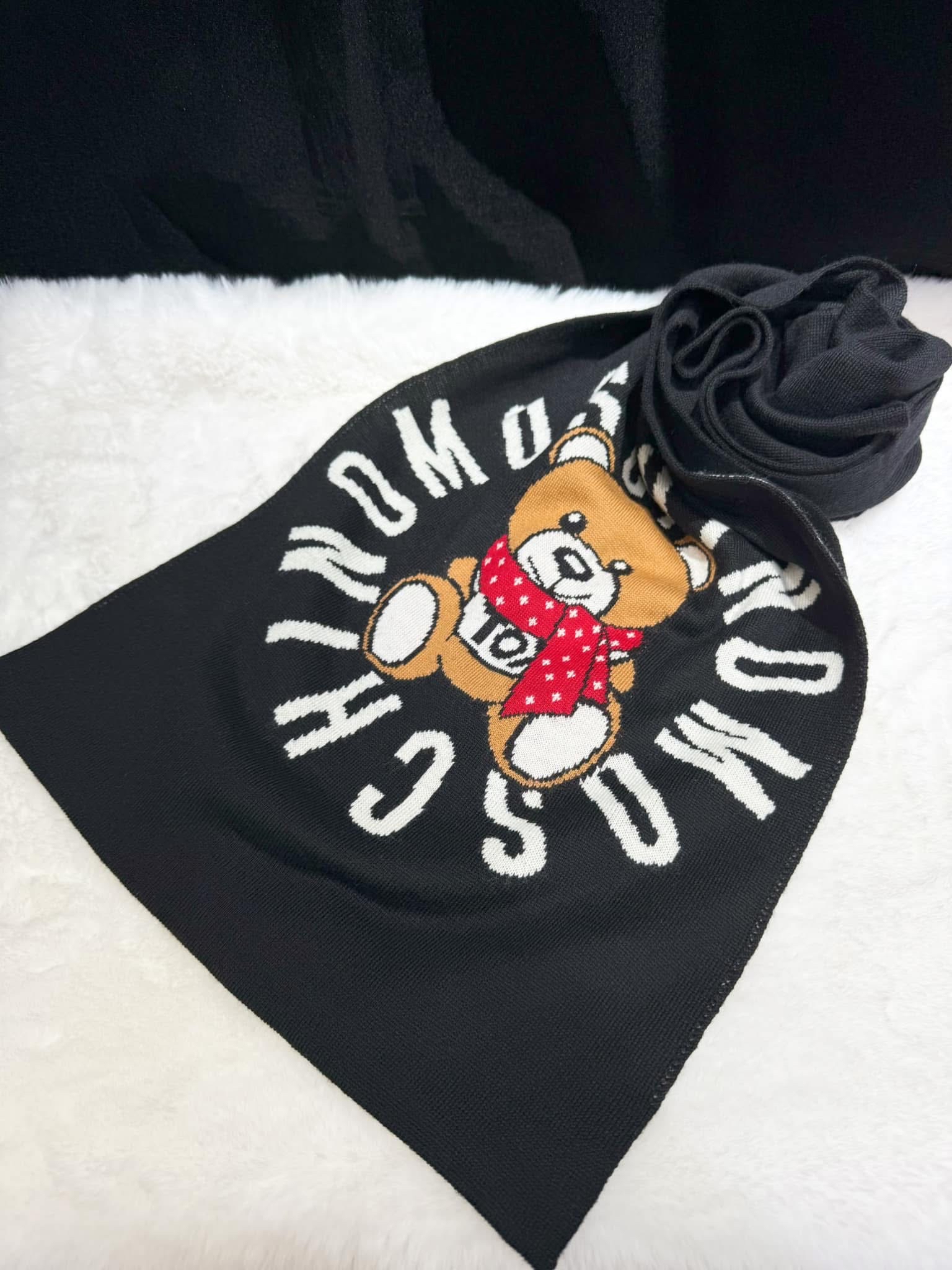 Moschino scarf bear/30673/blk