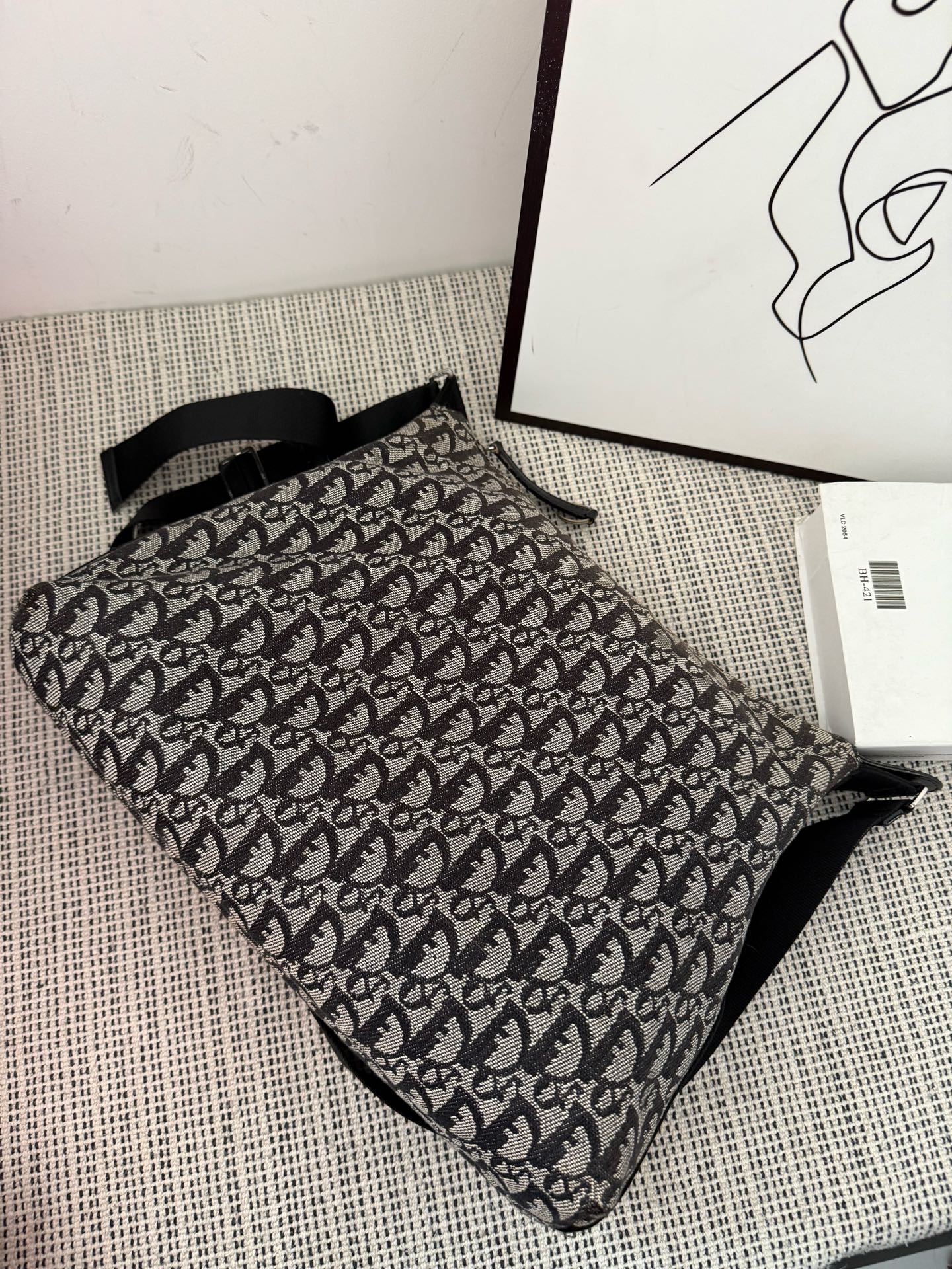 【預訂貨品】Dior黑色老花流浪包