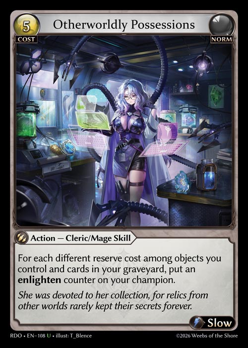 Otherworldly Possessions / RDO-104 (U)