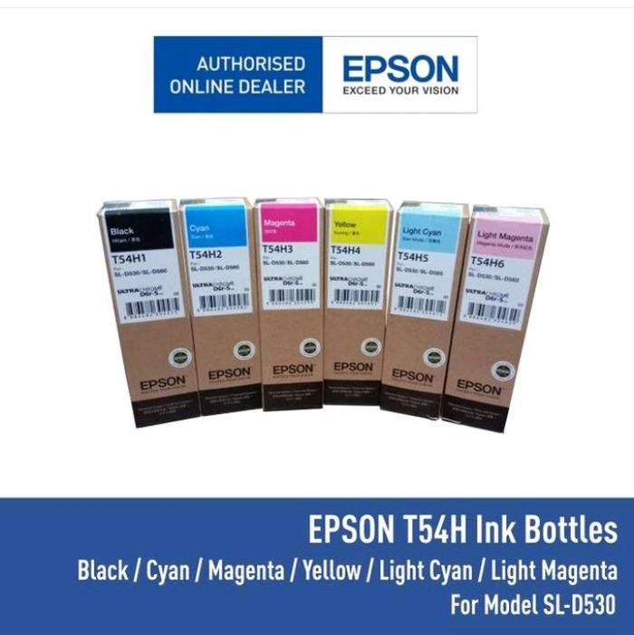 Epson T54H Ink 70ml for SureLab D530 C13T54H100 C13T54H200 C13T54H300 C13T54H400 C13T54H500 C13T54H600