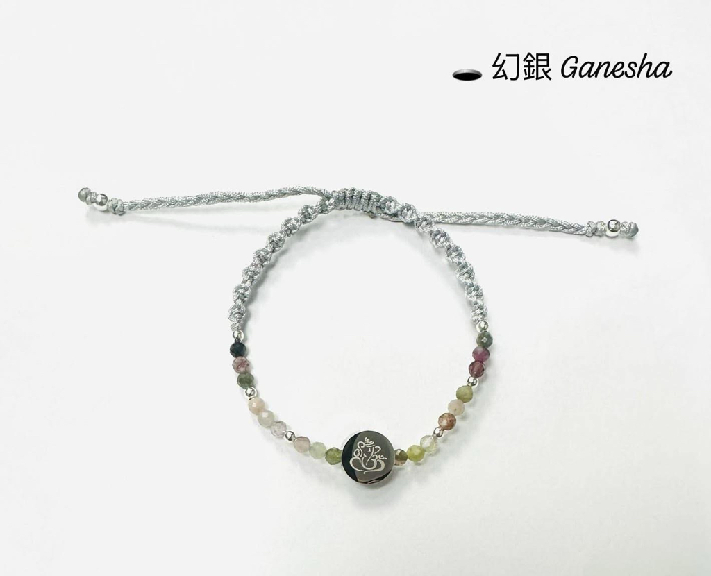 TH-2603-O-泰國百萬富翁金箔廟：八大願力開運手繩 