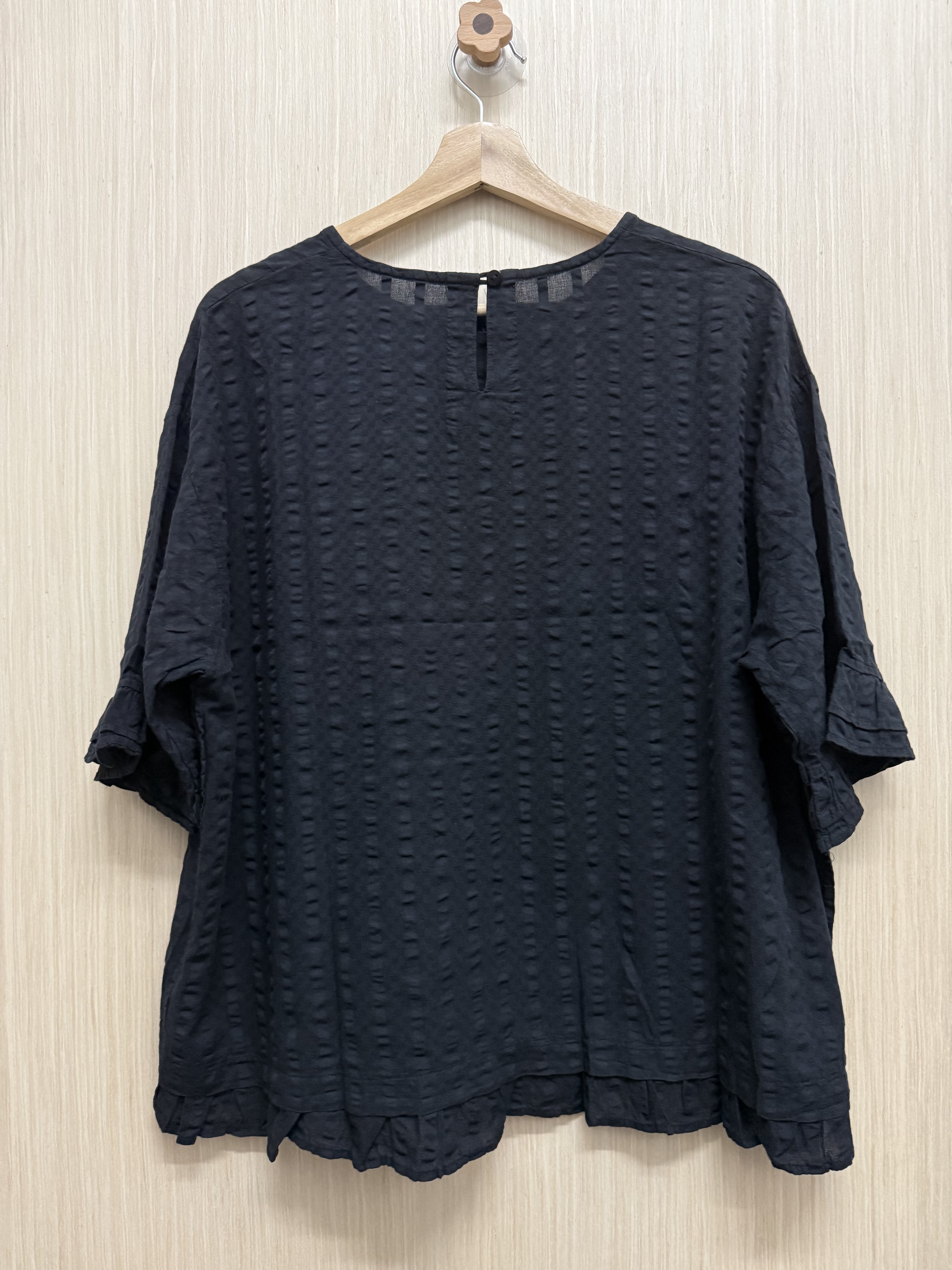 泡泡棉捲邊袖𝐭𝐨𝐩