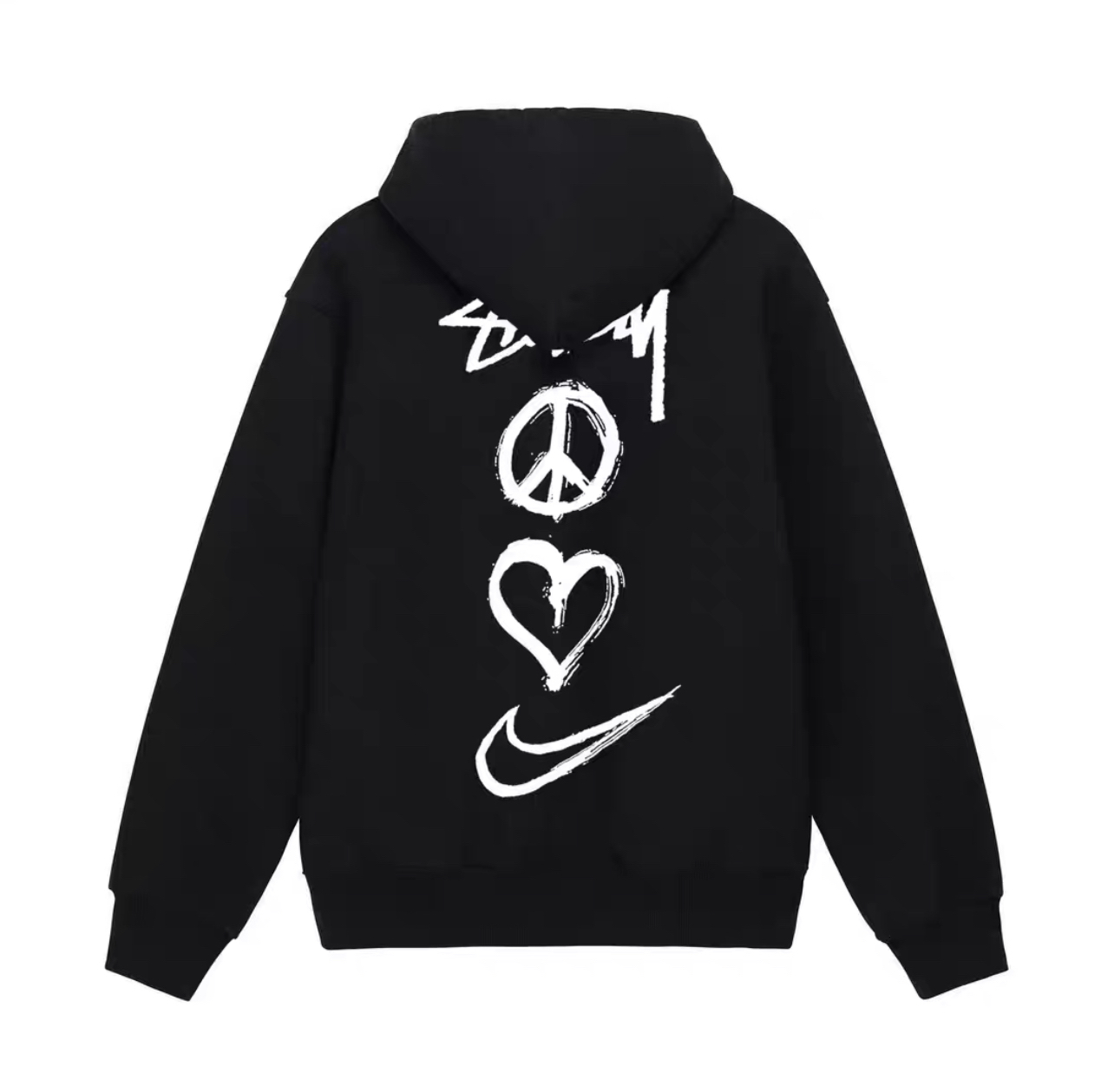 Nike x Stussy Peace, Love, Swoosh 連帽衛衣| Sweetie Office