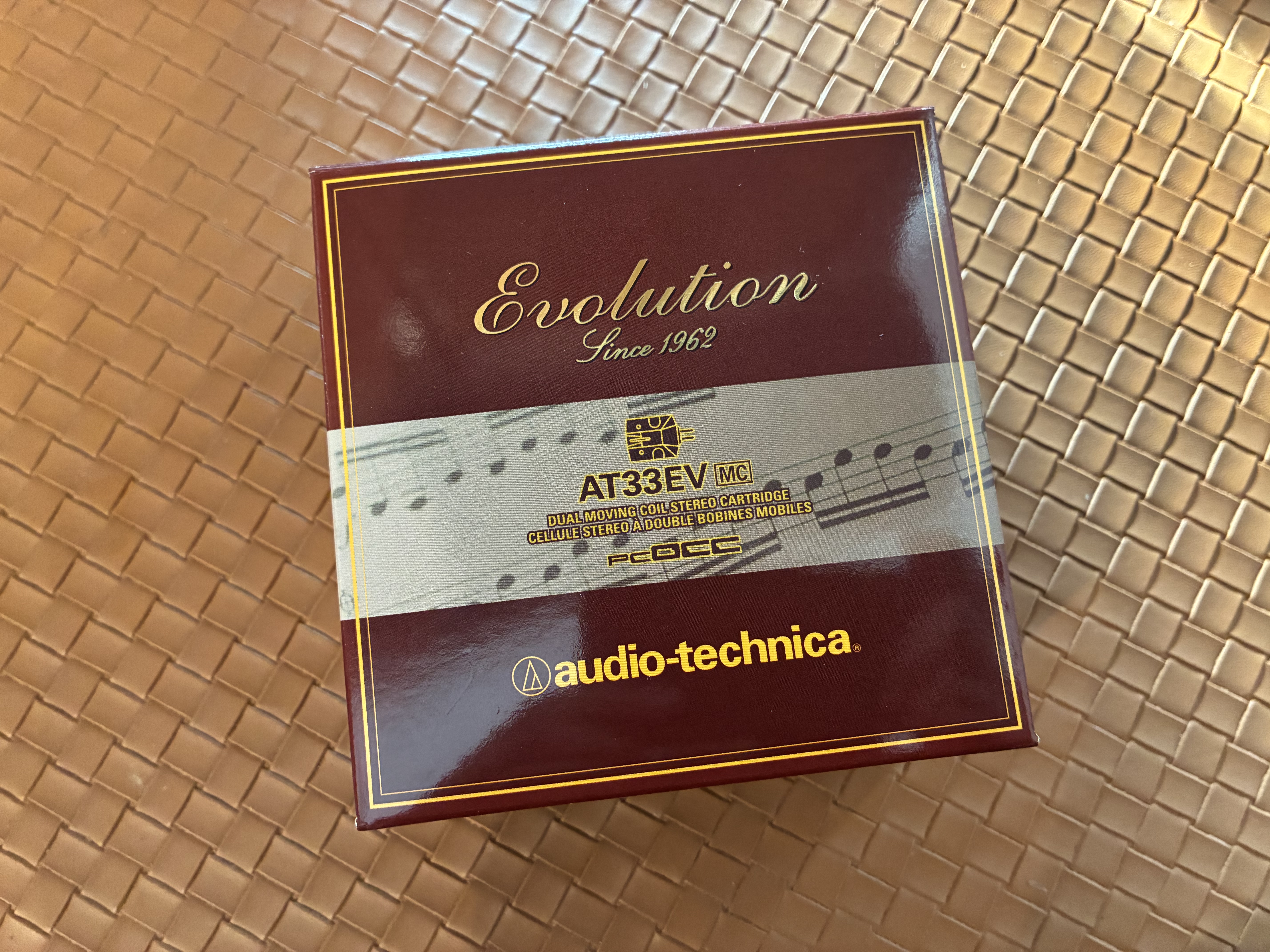 Audio Technica 雙動圈立體聲唱頭 AT33EV(NOS)