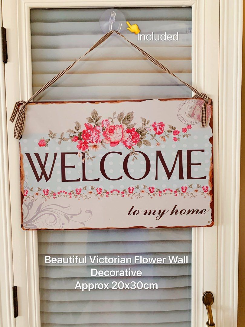 Welcome Wall Decorative
