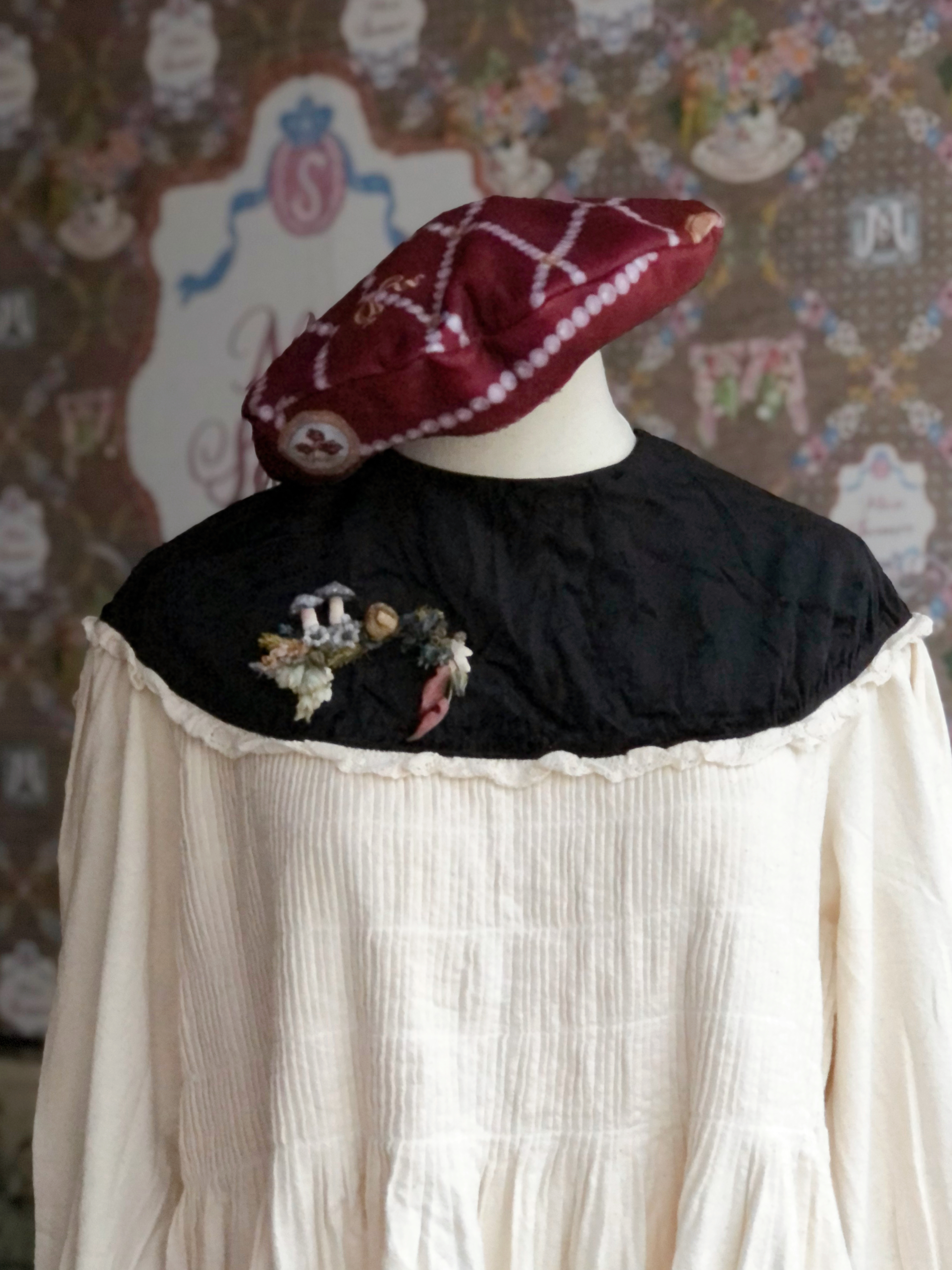 Miss Summer 雙面貝雷帽