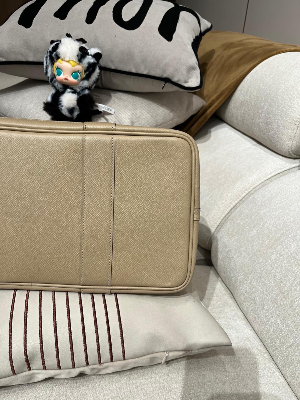 Hermes garden party 36,風衣灰，STAMP C 100%Authentic,98%new✅dust bag